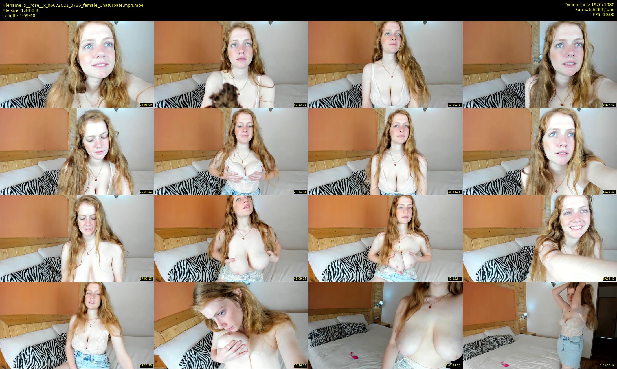 x__rose__x — 70 minute Chaturbate female cam show recording, 1080p, Jul 6, 2021
