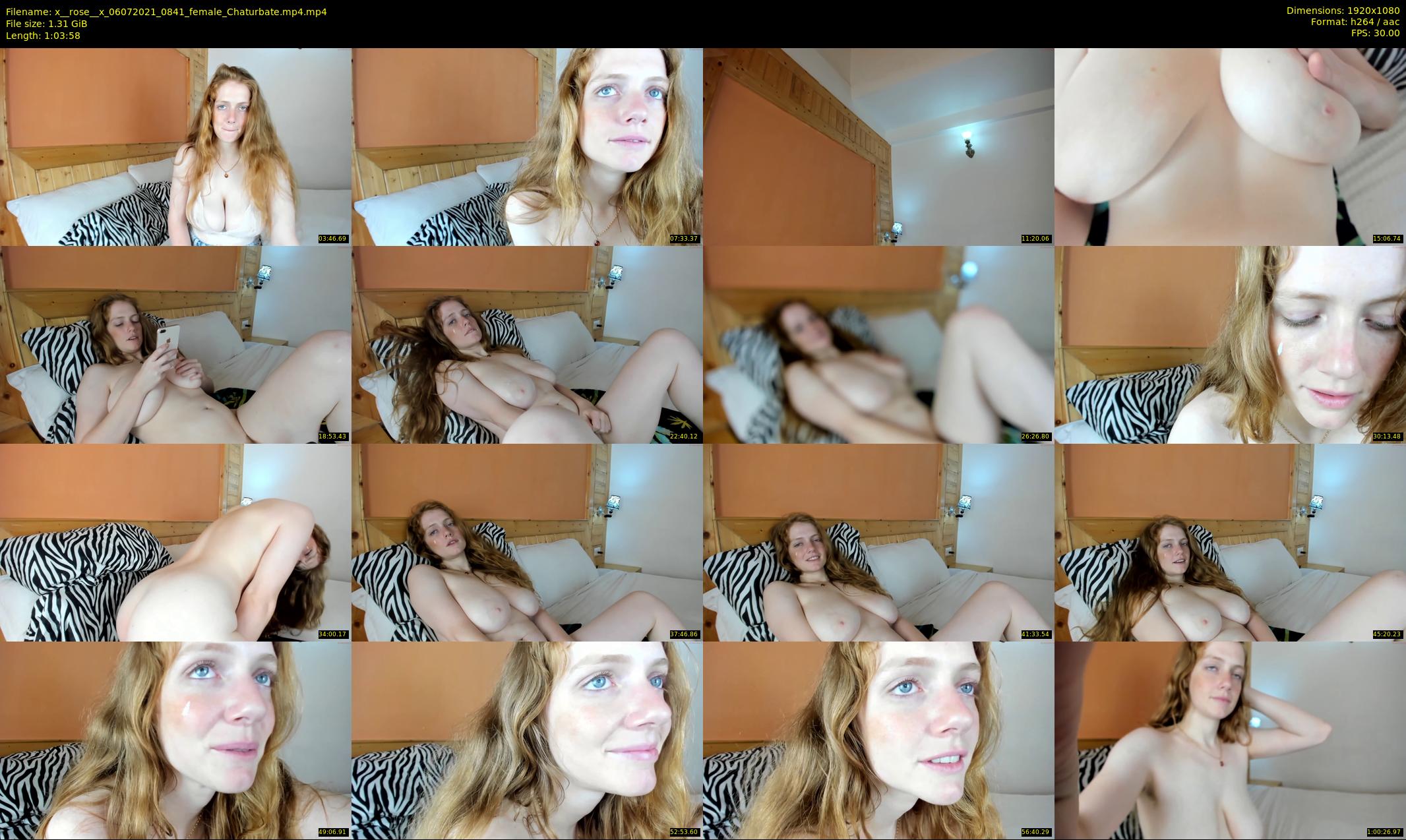 x__rose__x — 64 minute Chaturbate female cam show recording, 1080p, Jul 6, 2021
