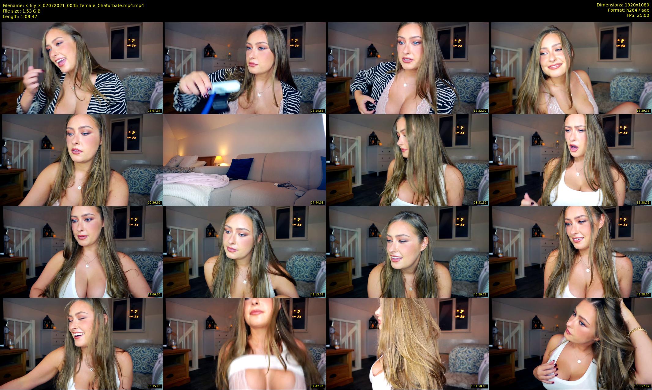 x_lily_x — 70 minute Chaturbate female cam show recording, 1080p, Jul 7, 2021