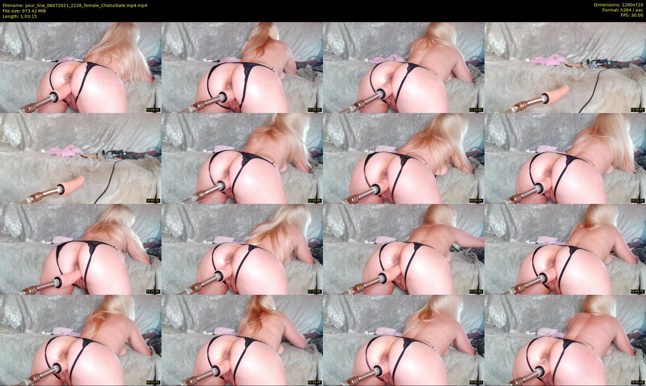your_lina — 64 minute Chaturbate female cam show recording, 720p, Jul 6, 2021