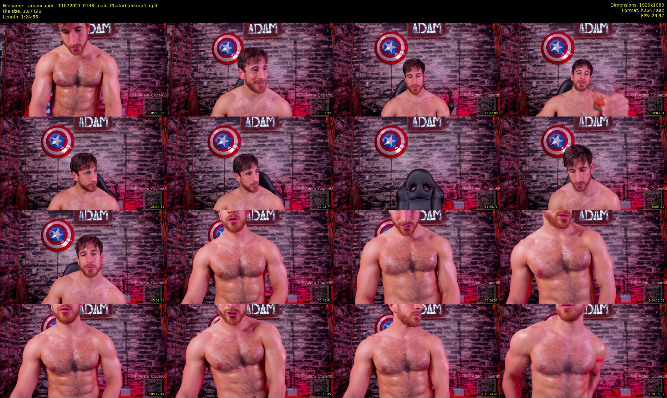 _adamcoper_ — 85 minute Chaturbate male cam show recording, 1080p, Jul 11, 2021