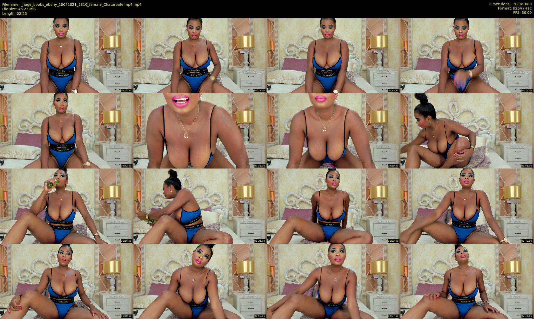 _huge_boobs_ebony — 3 minute Chaturbate female cam show recording, 1080p, Jul 10, 2021