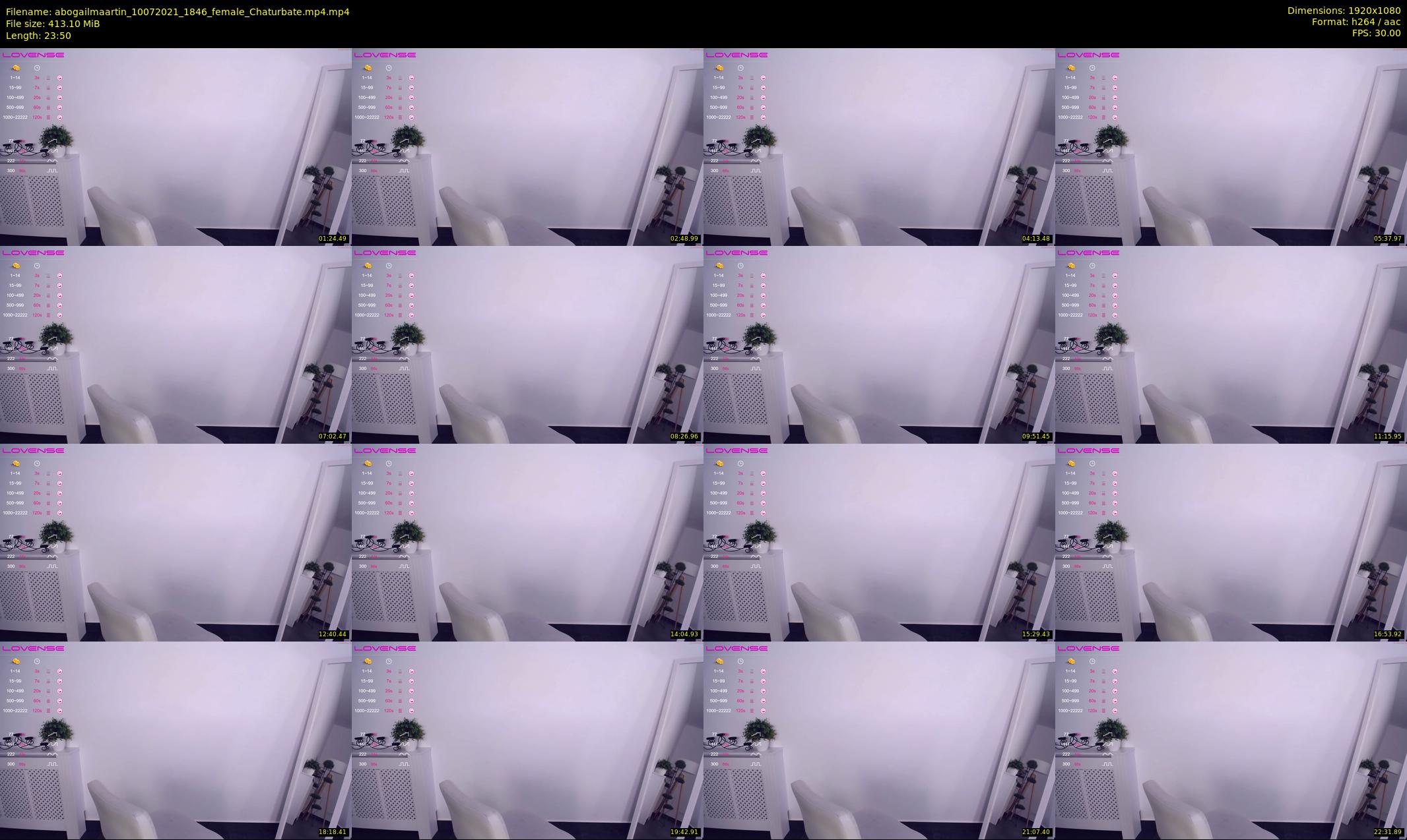 abogailmaartin — 24 minute Chaturbate female cam show recording, 1080p, Jul 10, 2021