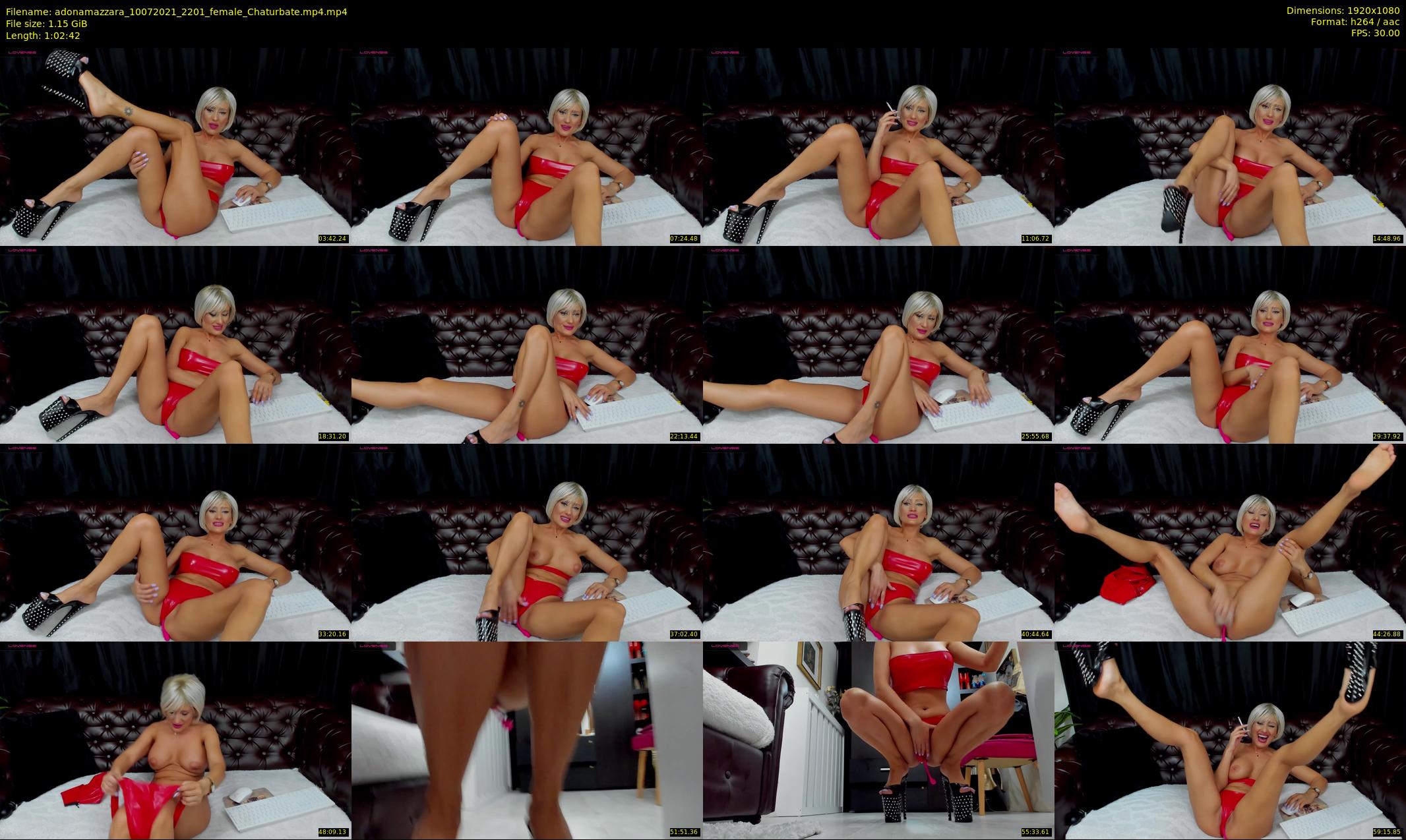 adonamazzara — 63 minute Chaturbate female cam show recording, 1080p, Jul 10, 2021