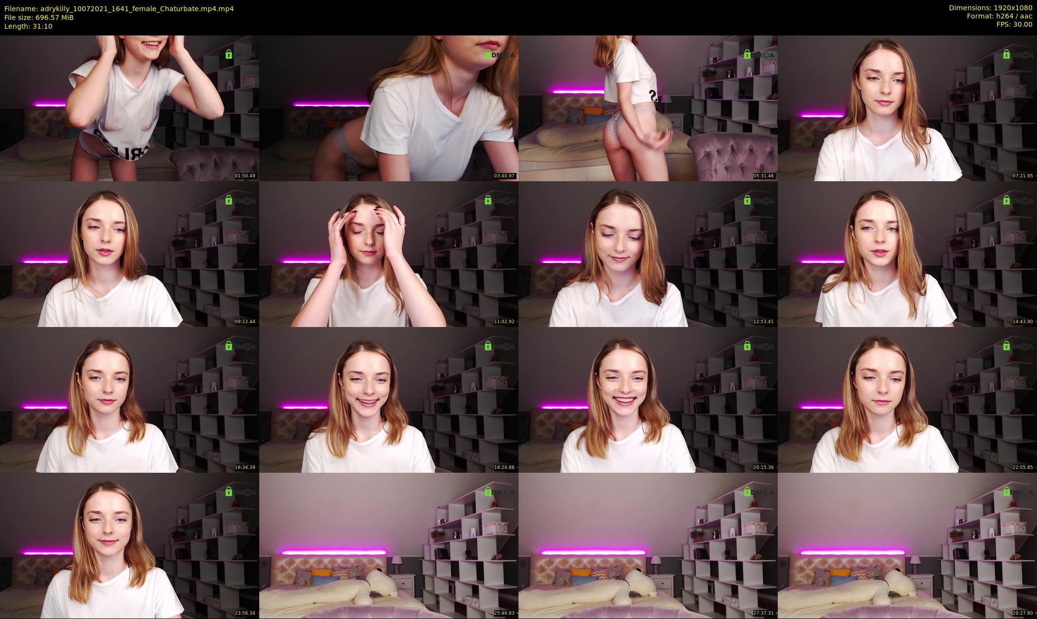 adrykilly — 32 minute Chaturbate female cam show recording, 1080p, Jul 10, 2021