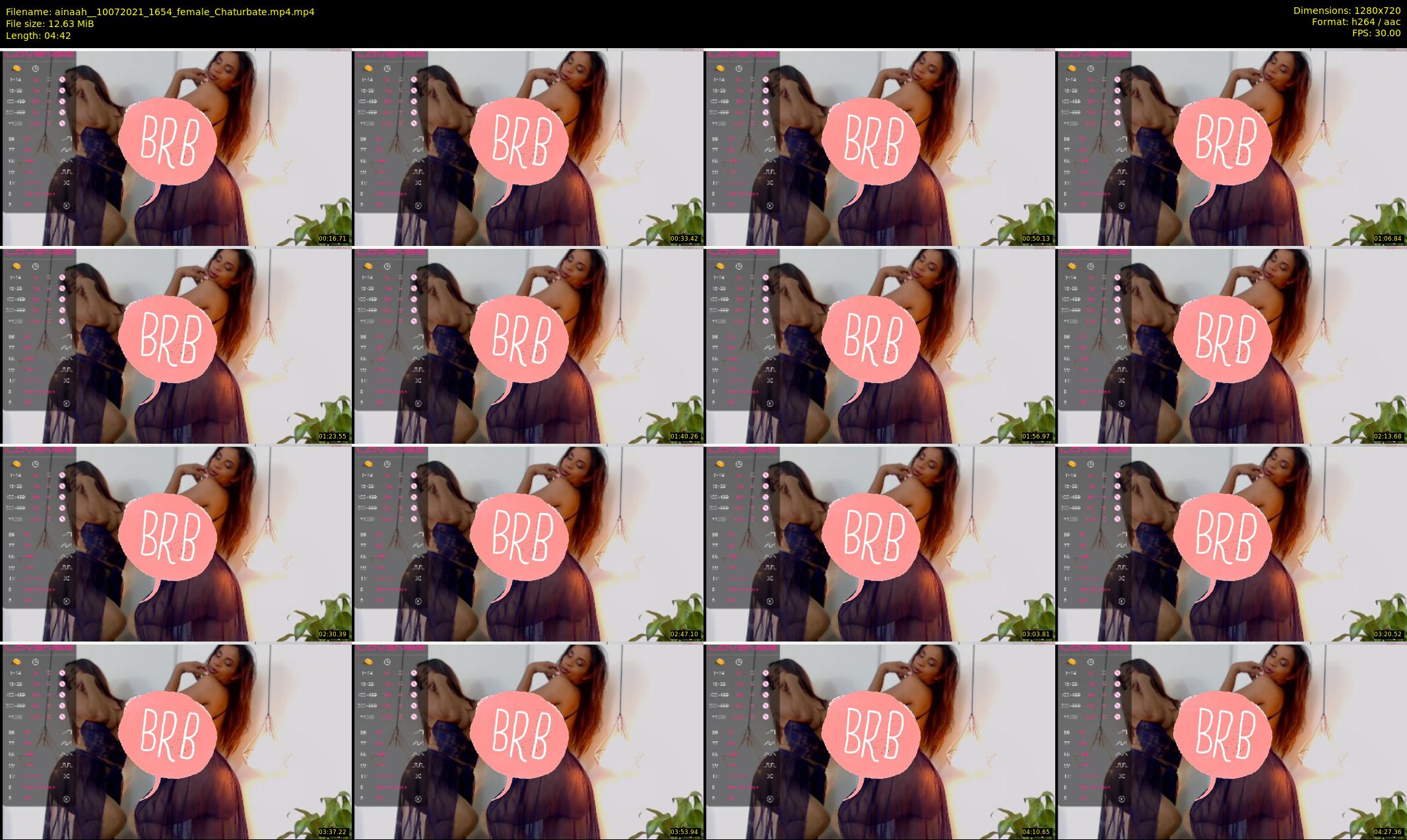 ainaah_ — 5 minute Chaturbate female cam show recording, 720p, Jul 10, 2021