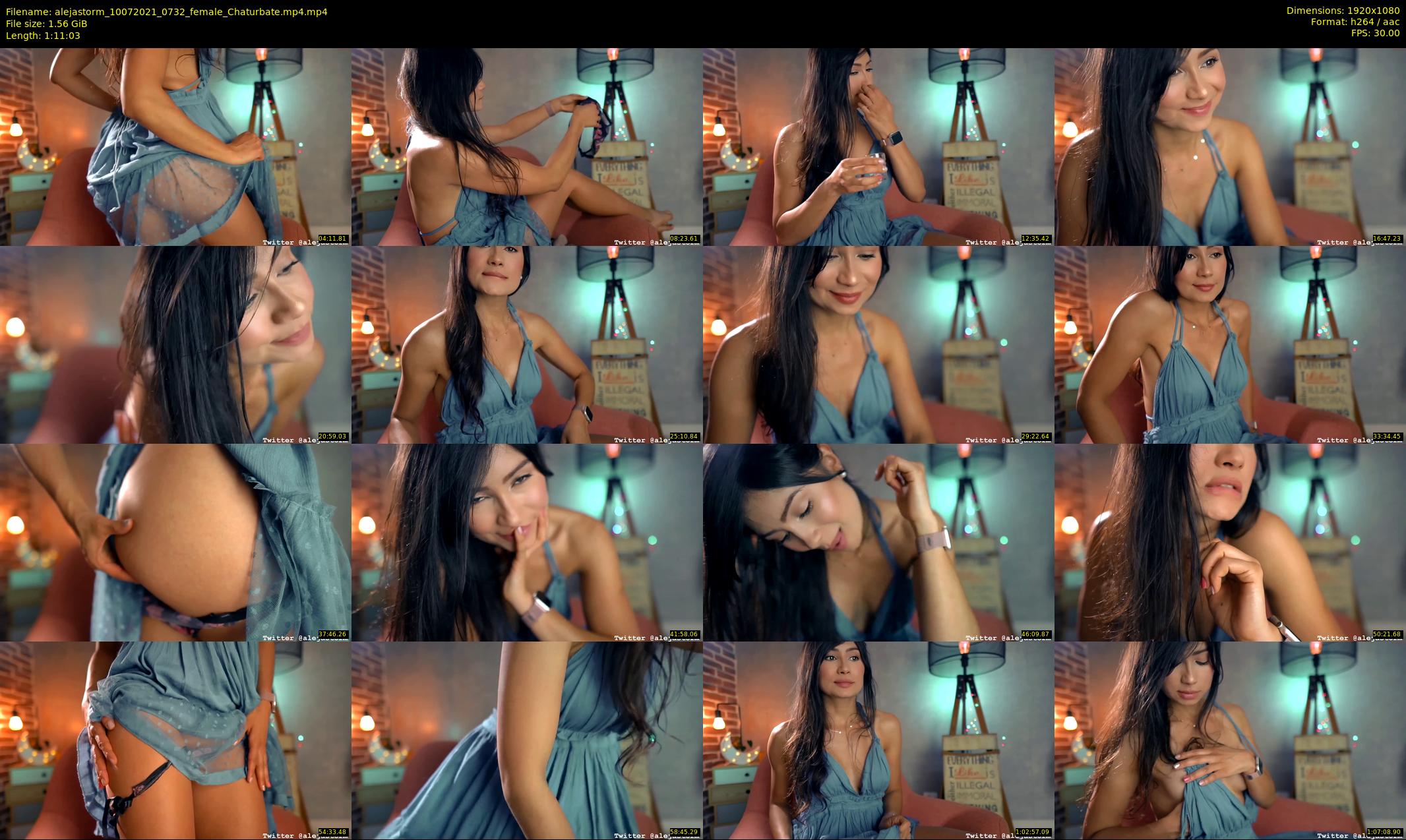 alejastorm — 72 minute Chaturbate female cam show recording, 1080p, Jul 10, 2021