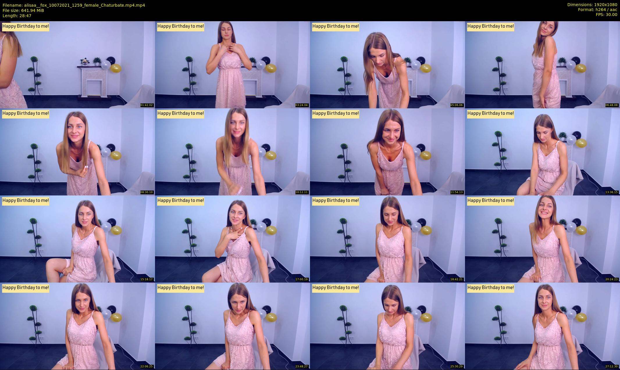 alisaa__fox — 29 minute Chaturbate female cam show recording, 1080p, Jul 10, 2021