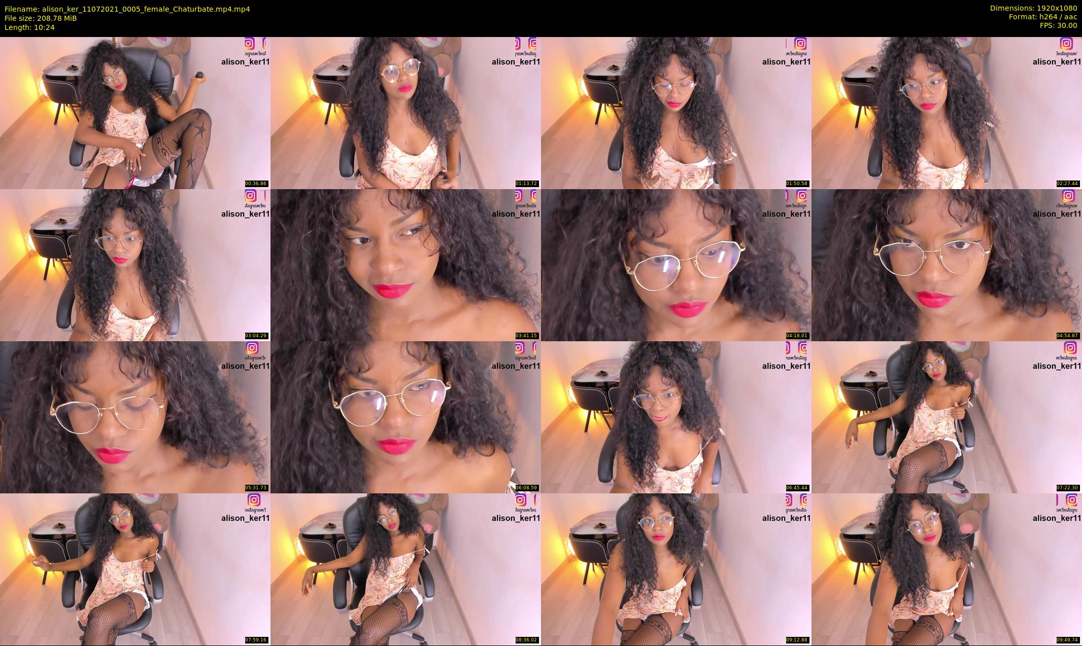 alison_ker — 11 minute Chaturbate female cam show recording, 1080p, Jul 11, 2021