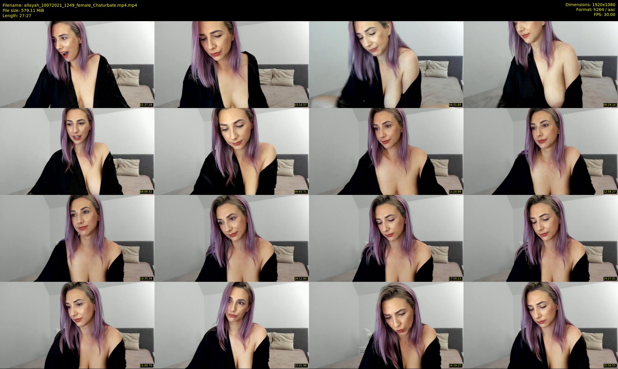 allayah — 28 minute Chaturbate female cam show recording, 1080p, Jul 10, 2021