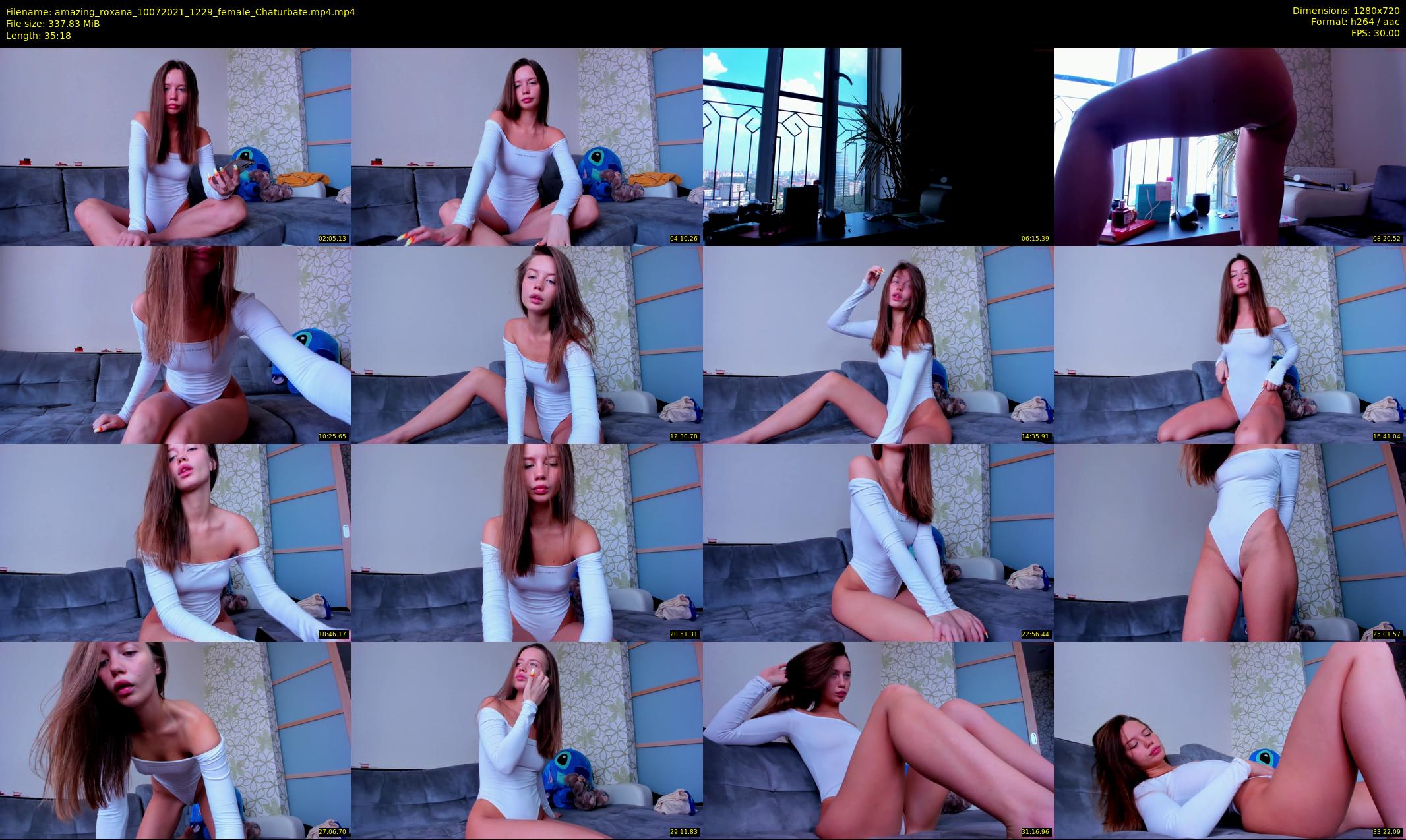 amazing_roxana — 36 minute Chaturbate female cam show recording, 720p, Jul 10, 2021