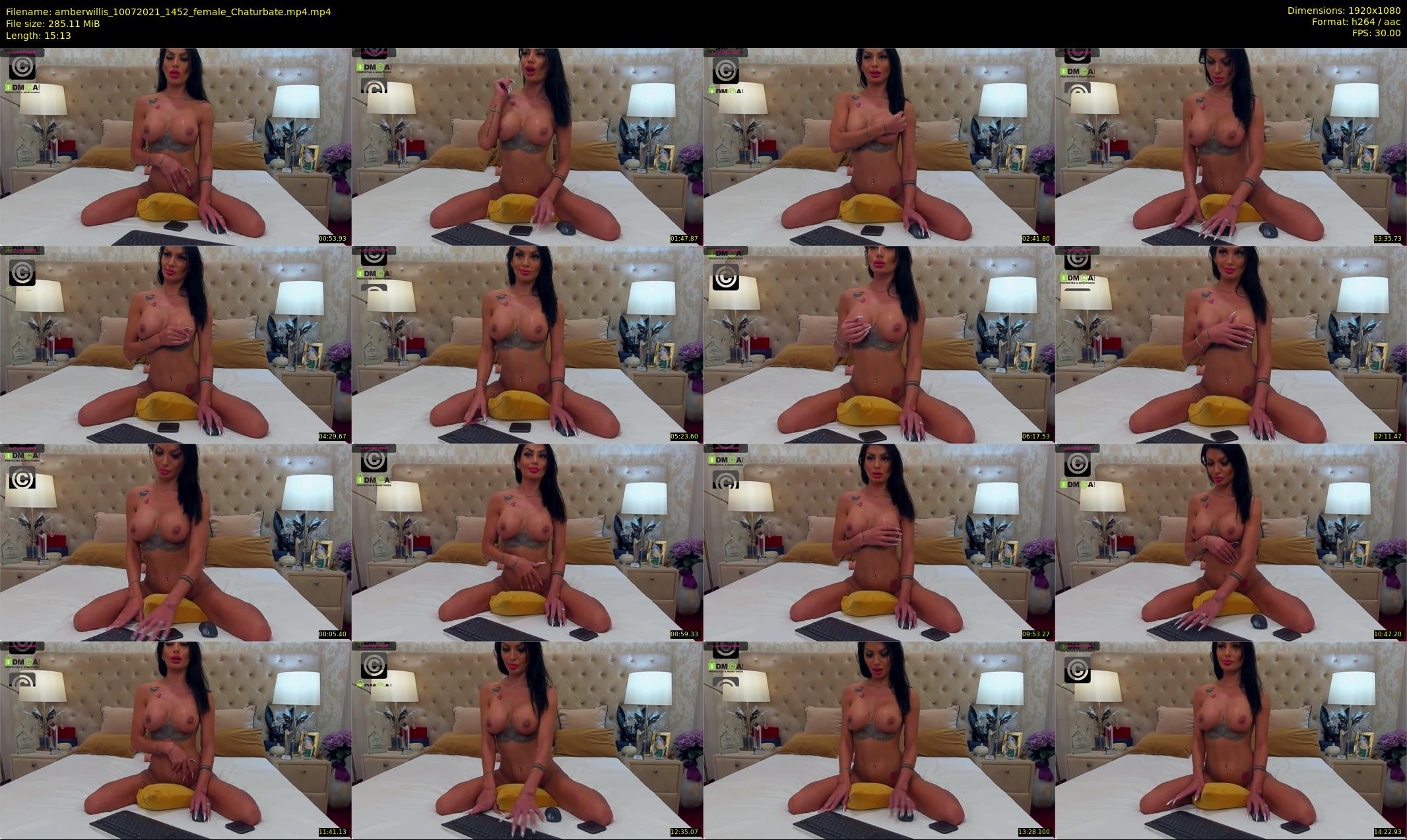 amberwillis — 16 minute Chaturbate female cam show recording, 1080p, Jul 10, 2021