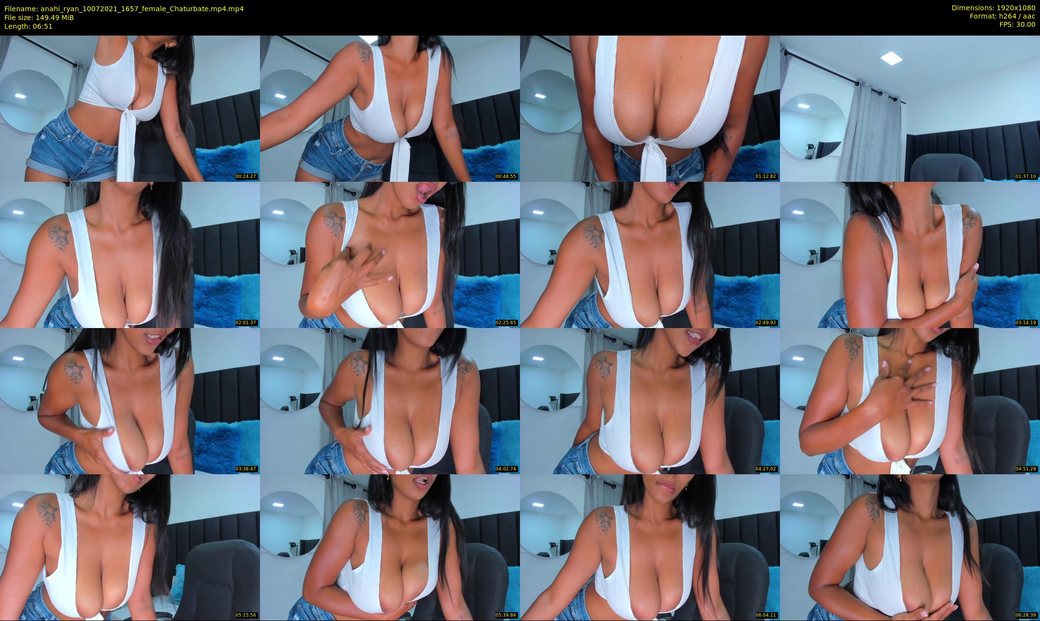 anahi_ryan — 7 minute Chaturbate female cam show recording, 1080p, Jul 10, 2021