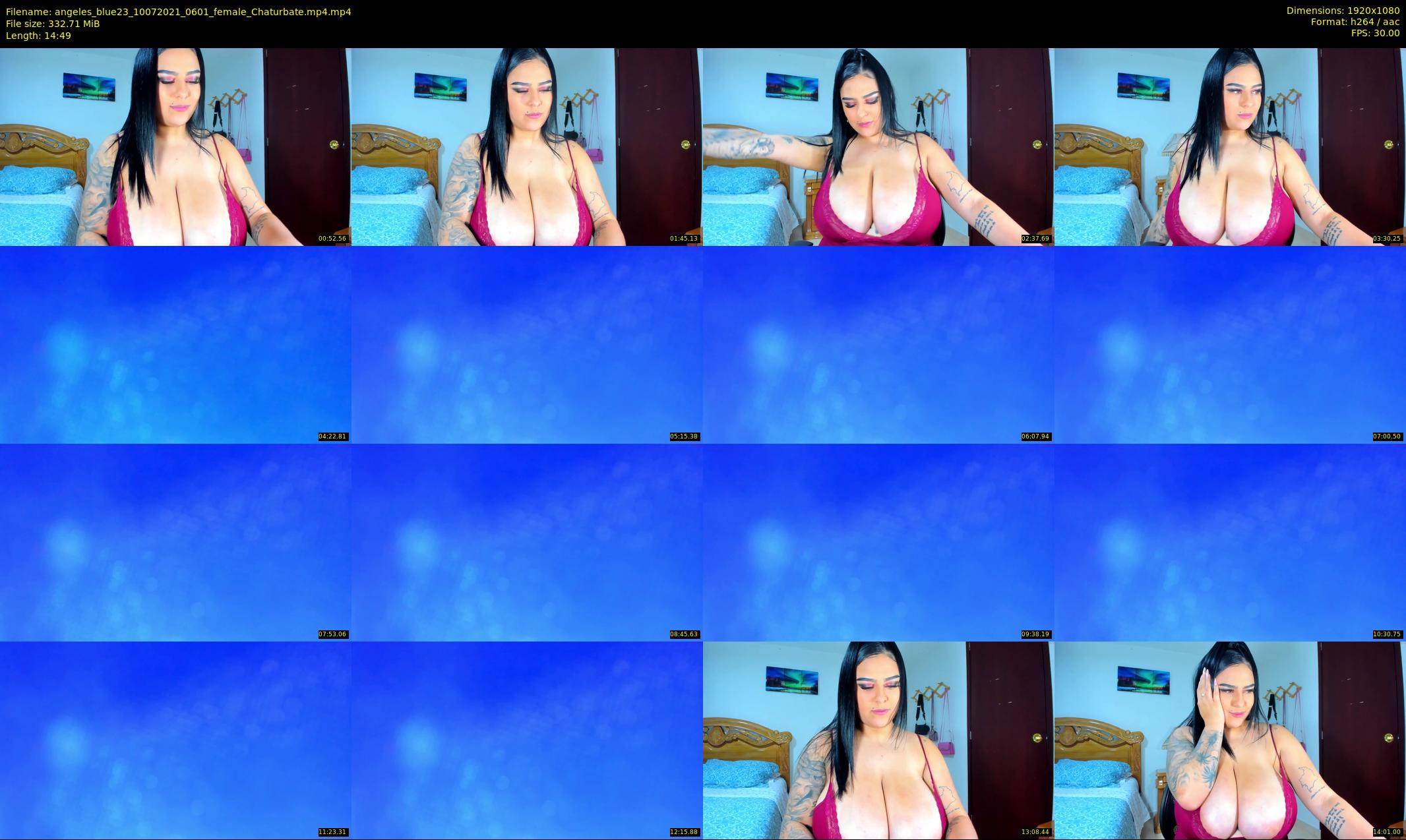 angeles_blue23 — 15 minute Chaturbate female cam show recording, 1080p, Jul 10, 2021