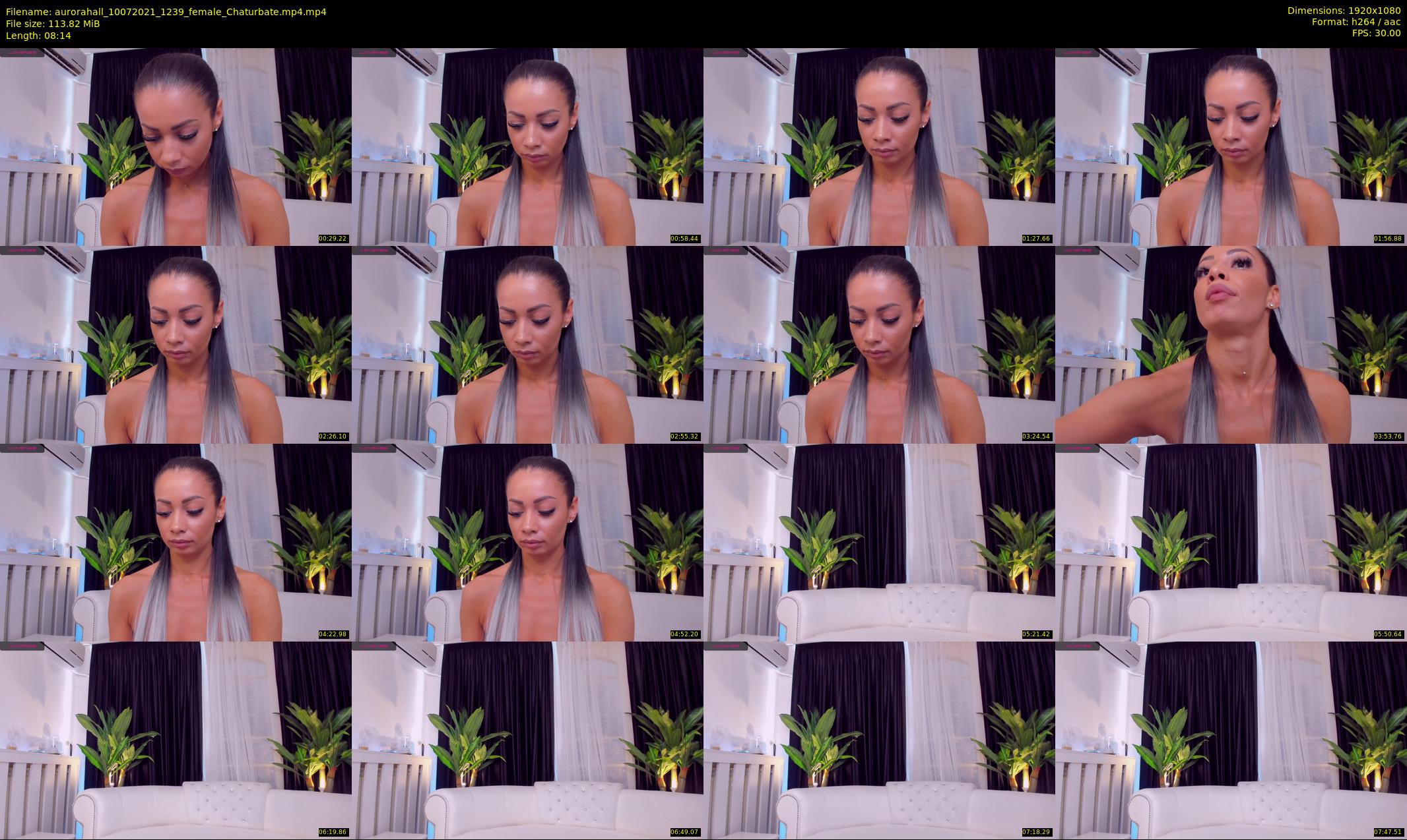 aurorahall — 9 minute Chaturbate female cam show recording, 1080p, Jul 10, 2021