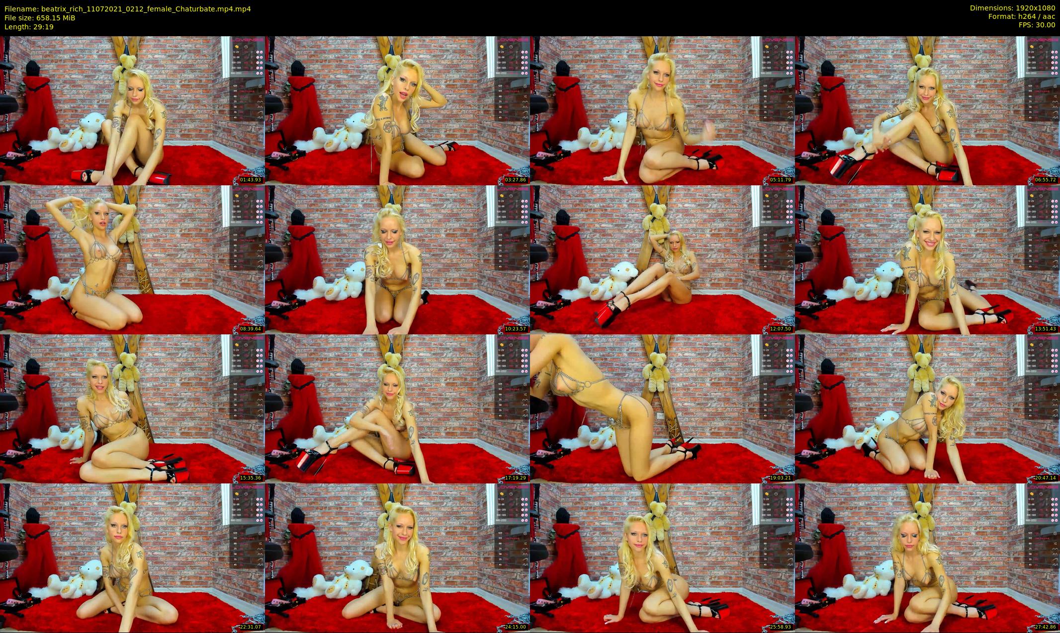 beatrix_rich — 30 minute Chaturbate female cam show recording, 1080p, Jul 11, 2021