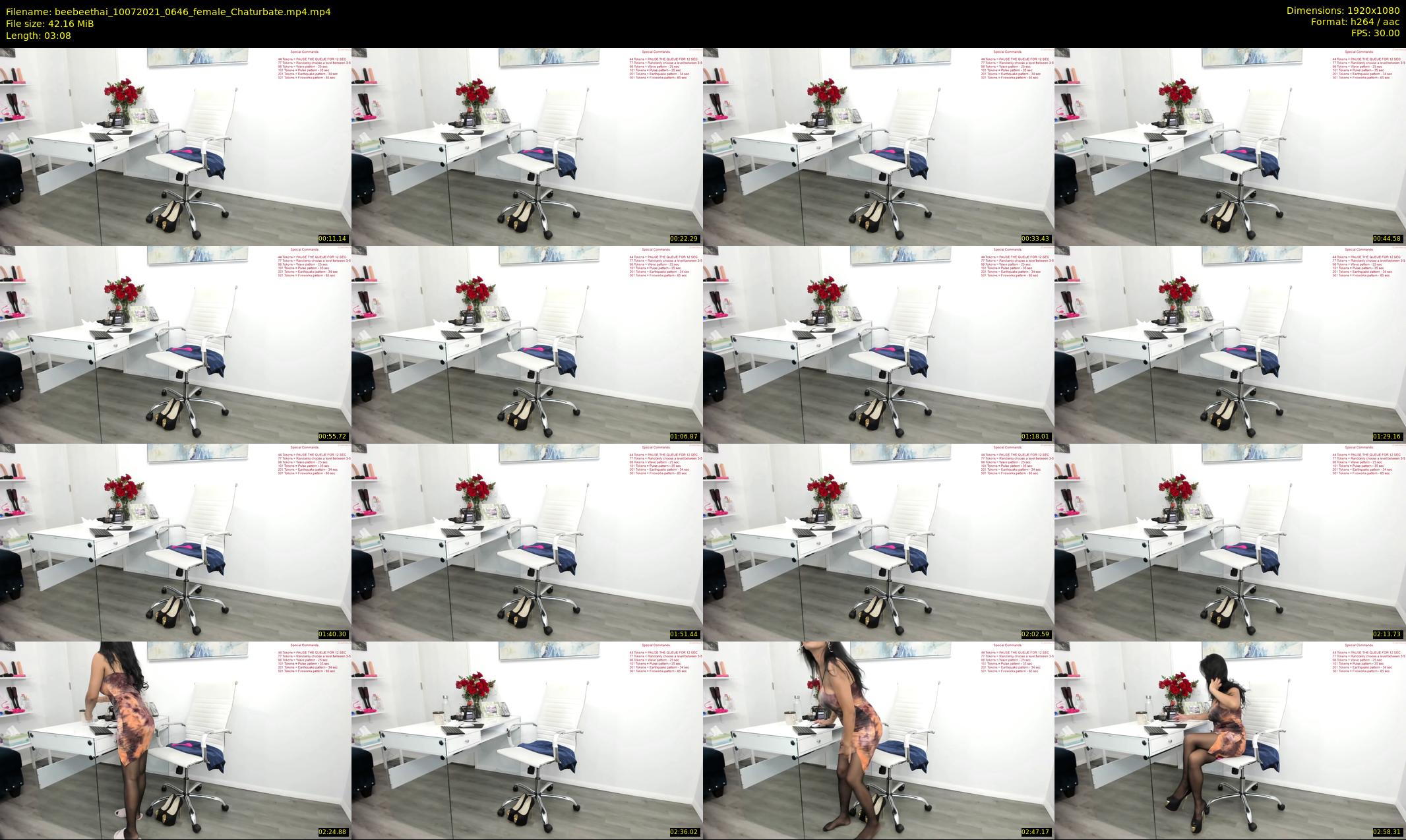 beebeethai — 4 minute Chaturbate female cam show recording, 1080p, Jul 10, 2021