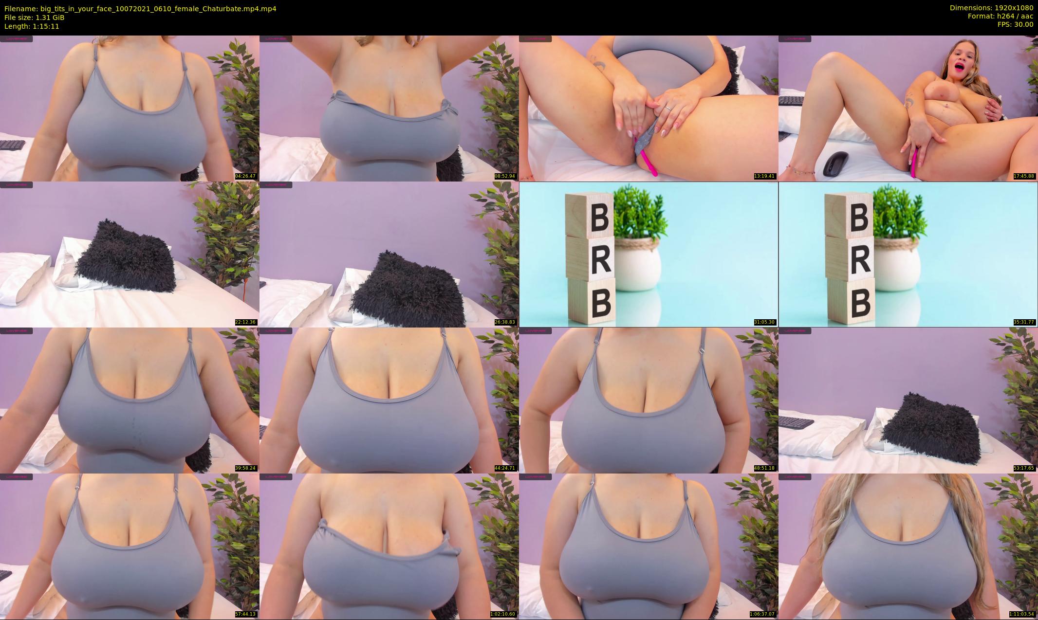 big_tits_in_your_face — 76 minute Chaturbate female cam show recording, 1080p, Jul 10, 2021