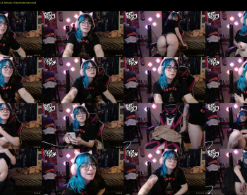 blueasfuck — 70 minute Chaturbate female cam show recording, 1080p, Jul 10, 2021