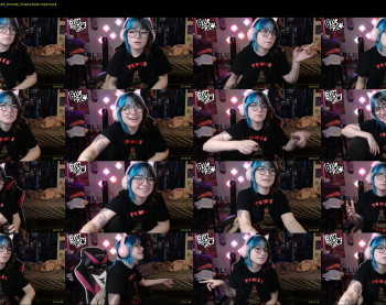 blueasfuck — 17 minute Chaturbate female cam show recording, 1080p, Jul 10, 2021