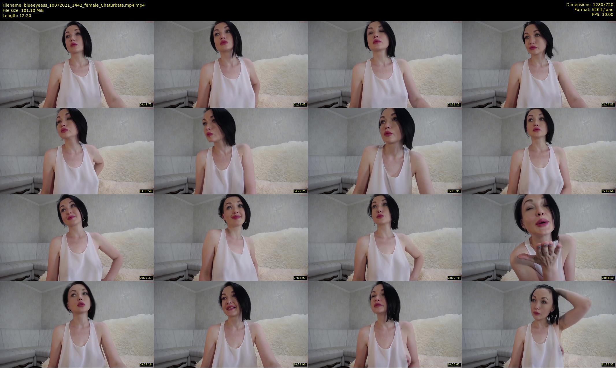 blueeyeess — 13 minute Chaturbate female cam show recording, 720p, Jul 10, 2021