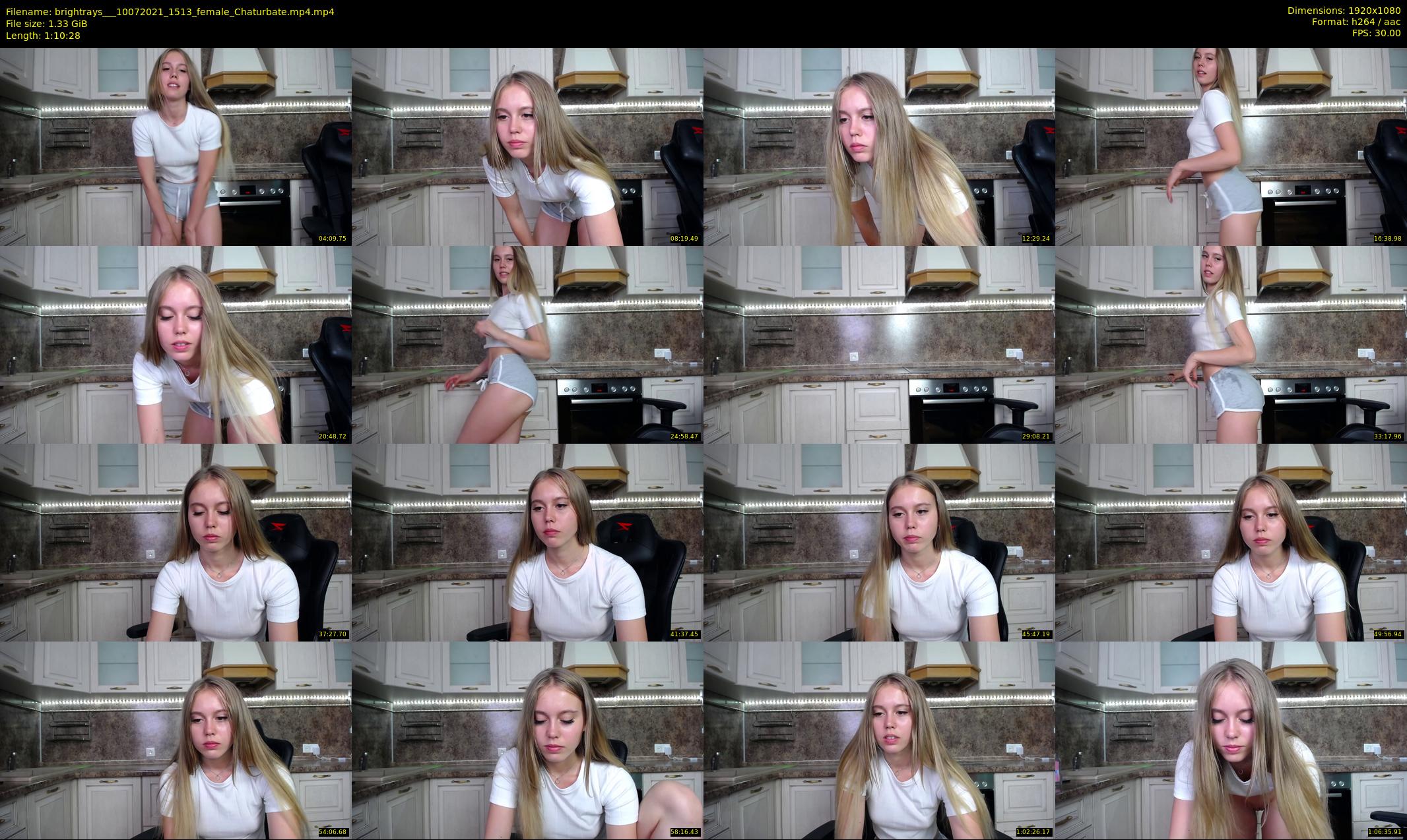 brightrays__ — 71 minute Chaturbate female cam show recording, 1080p, Jul 10, 2021