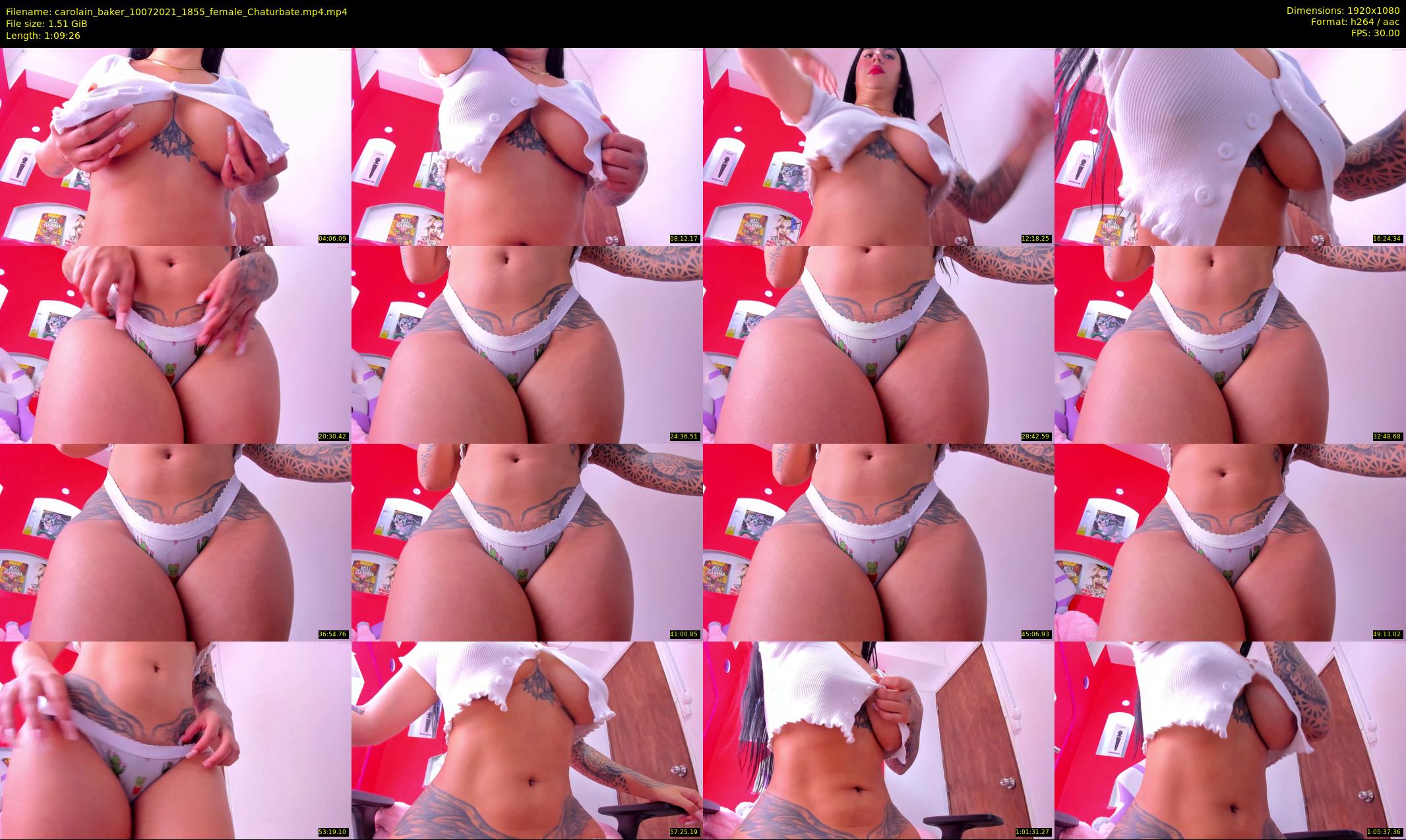 carolain_baker — 70 minute Chaturbate female cam show recording, 1080p, Jul 10, 2021