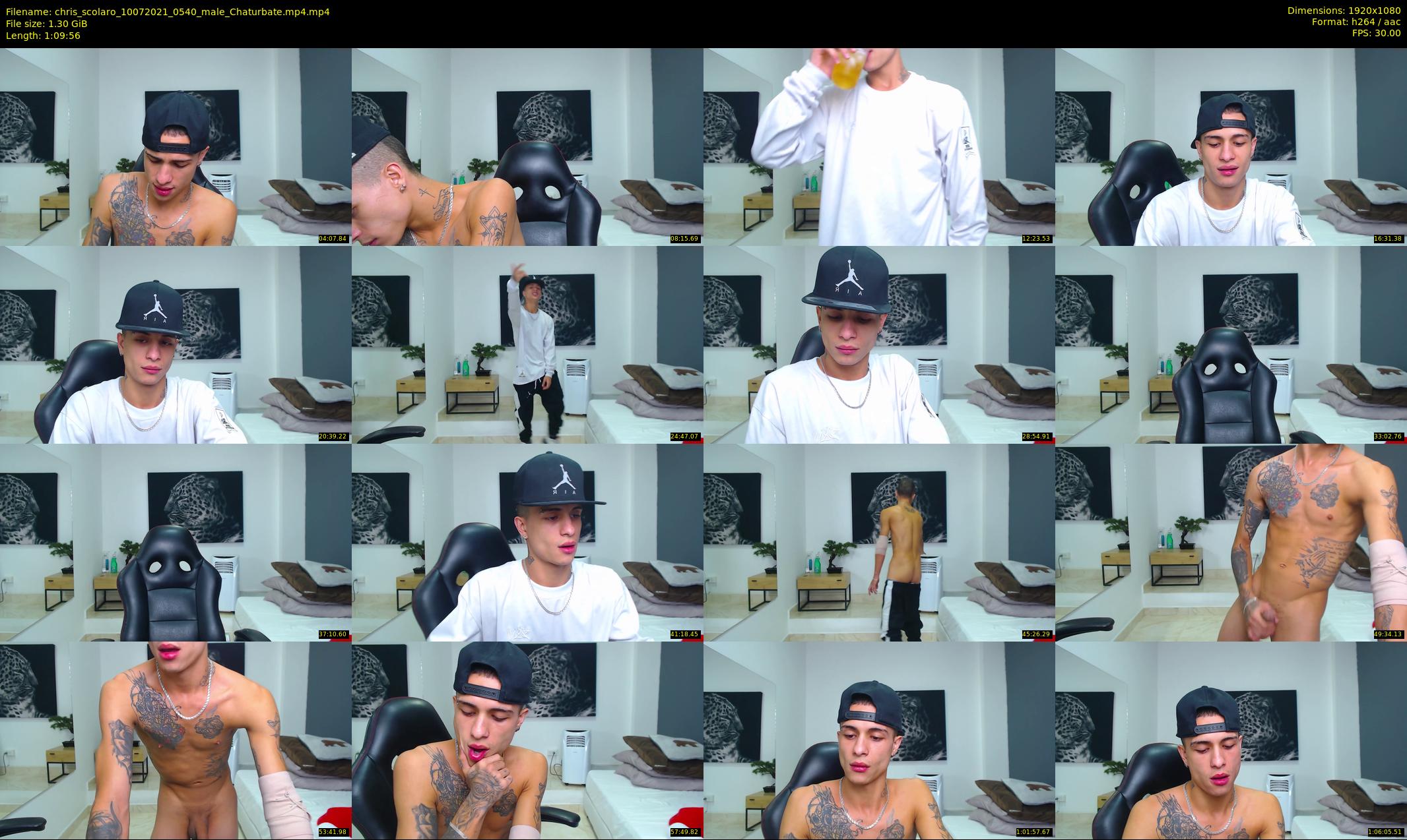 chris_scolaro — 70 minute Chaturbate male cam show recording, 1080p, Jul 10, 2021