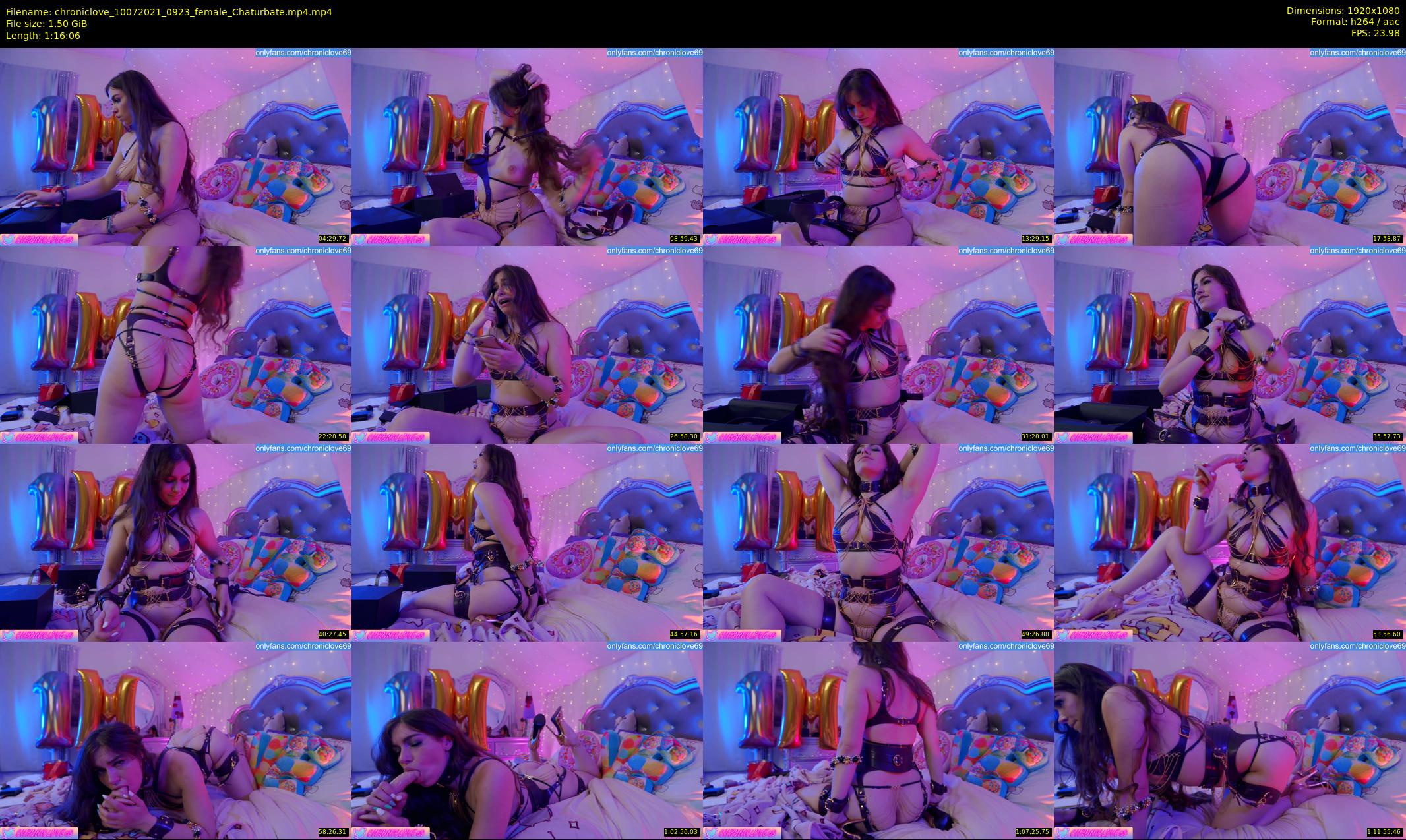 chroniclove — 77 minute Chaturbate female cam show recording, 1080p, Jul 10, 2021