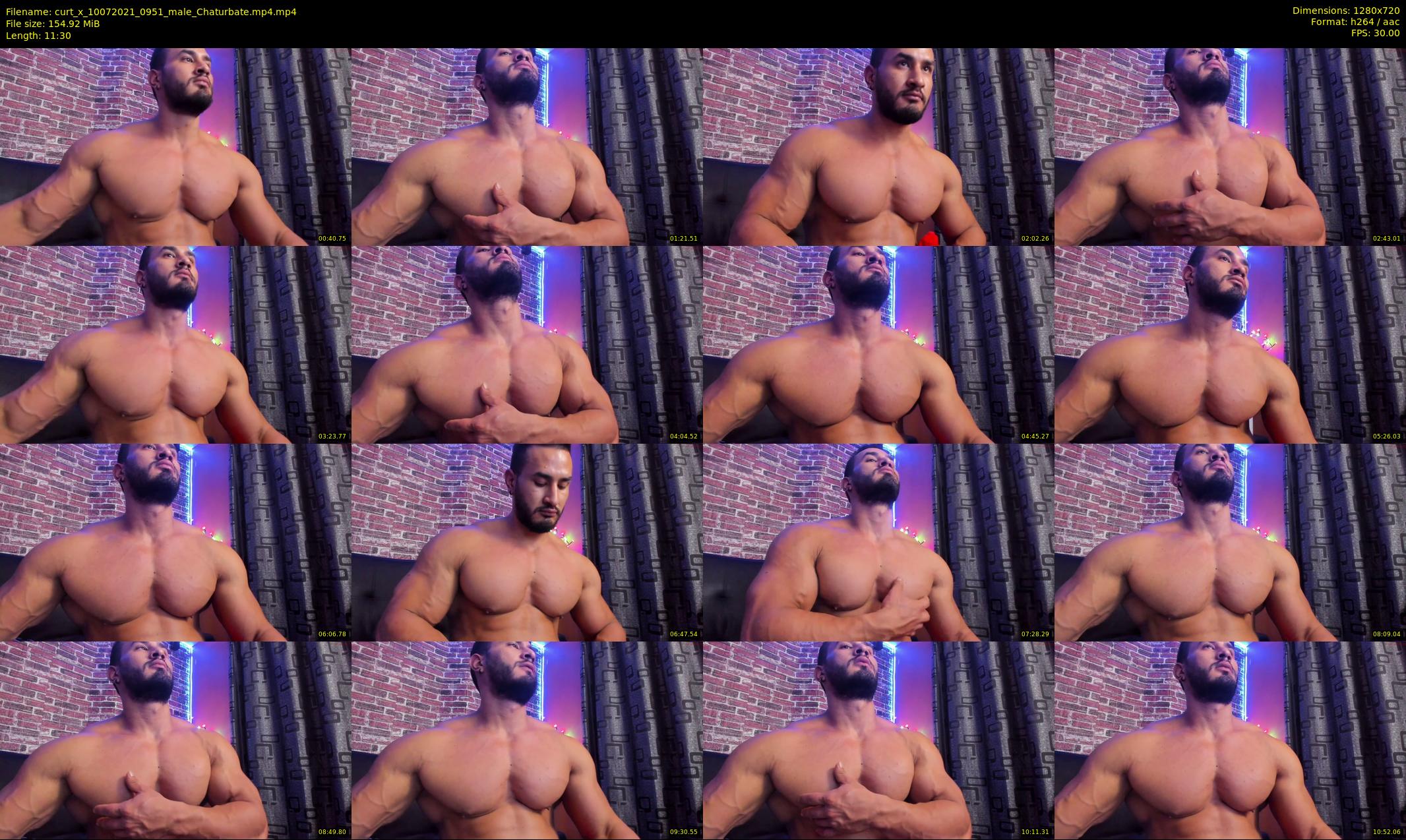 curt_x — 12 minute Chaturbate male cam show recording, 720p, Jul 10, 2021