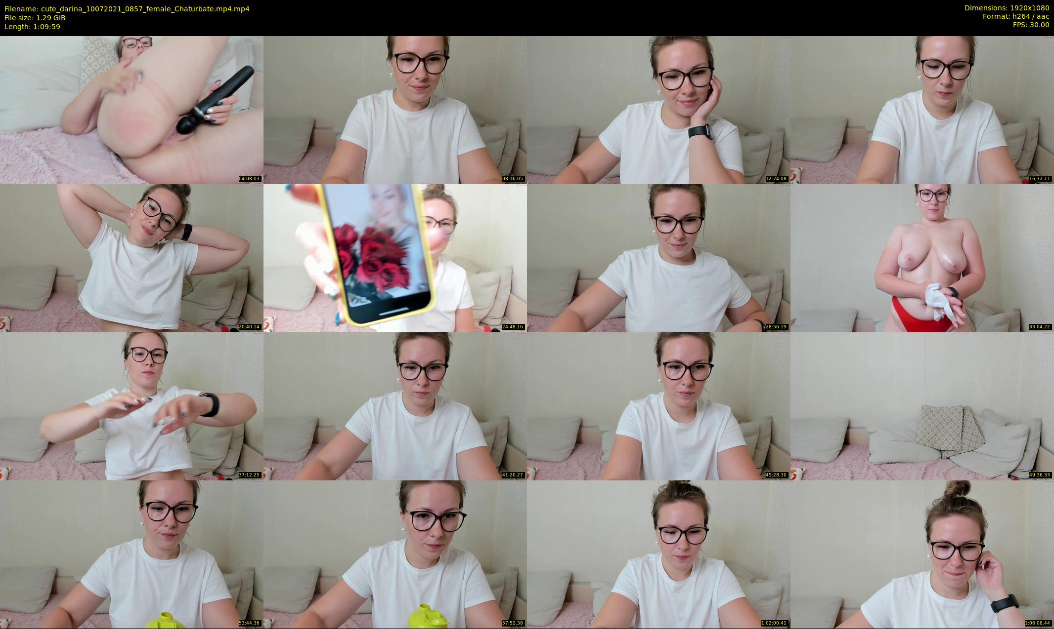 cute_darina — 70 minute Chaturbate female cam show recording, 1080p, Jul 10, 2021