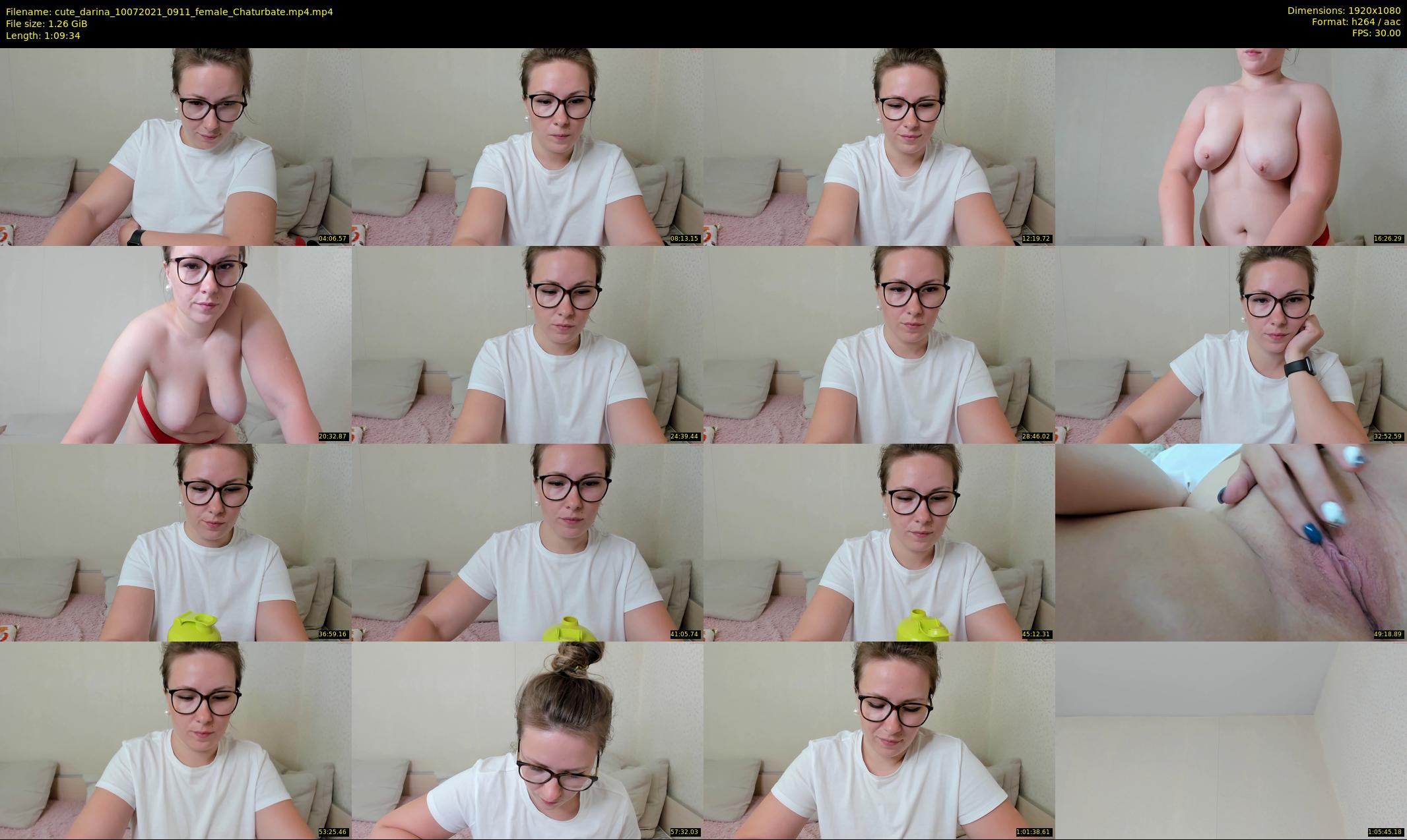 cute_darina — 70 minute Chaturbate female cam show recording, 1080p, Jul 10, 2021