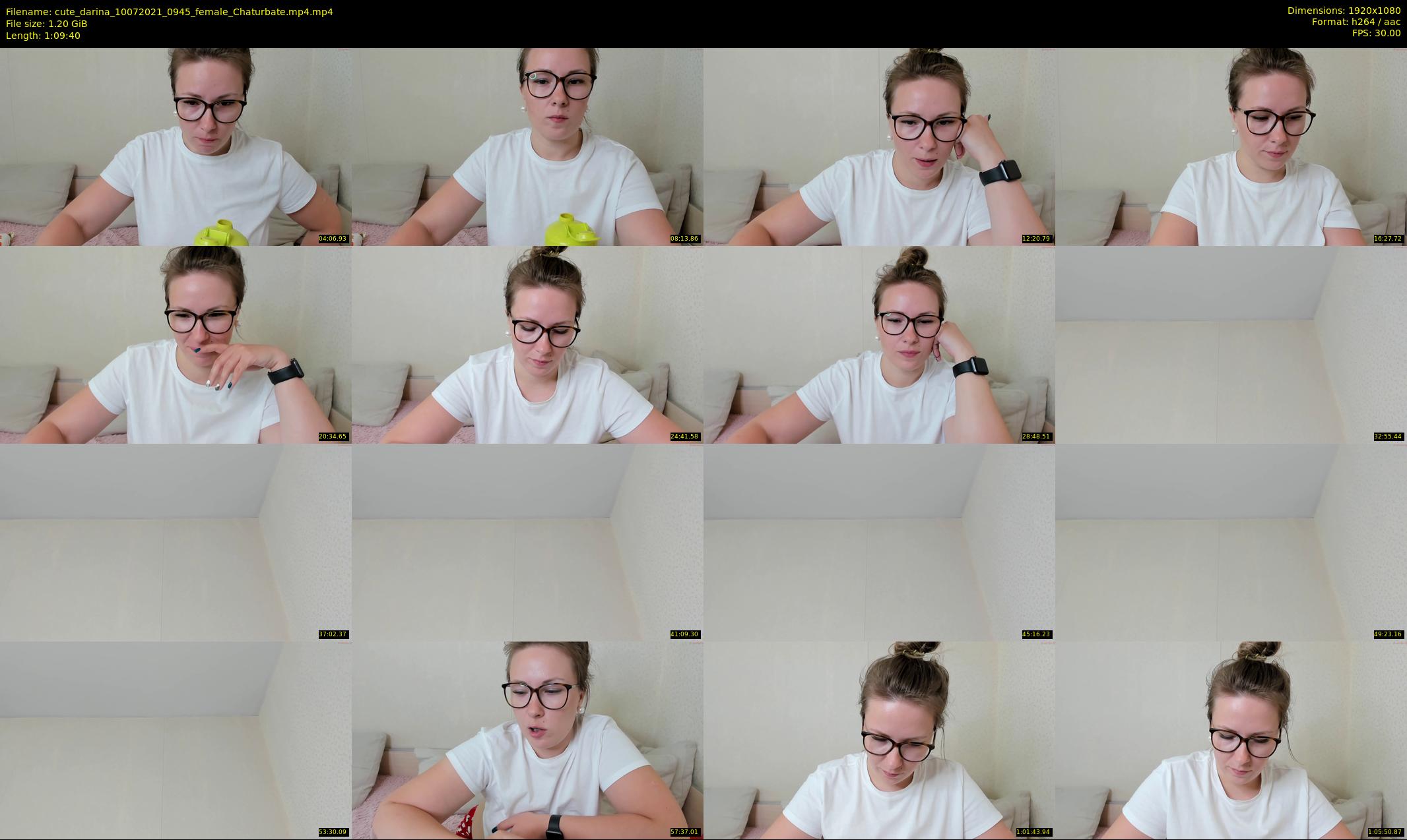 cute_darina — 70 minute Chaturbate female cam show recording, 1080p, Jul 10, 2021