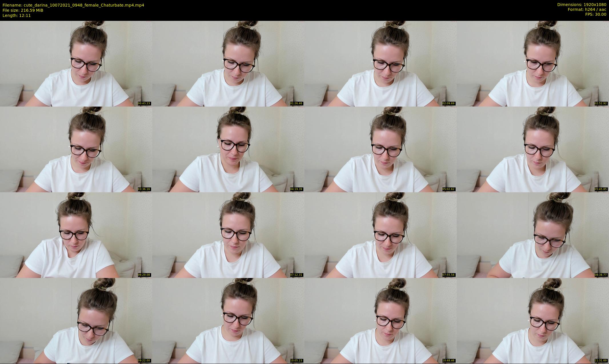 cute_darina — 13 minute Chaturbate female cam show recording, 1080p, Jul 10, 2021