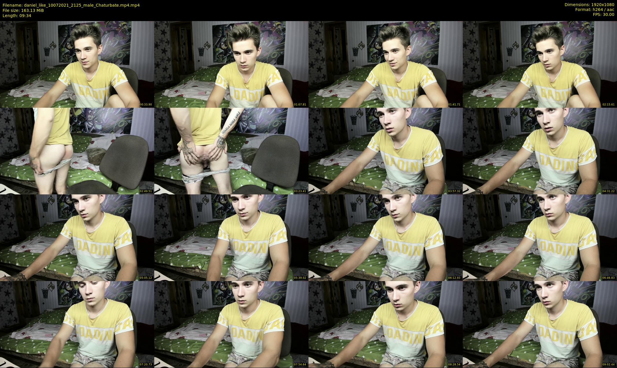 daniel_like — 10 minute Chaturbate male cam show recording, 1080p, Jul 10, 2021
