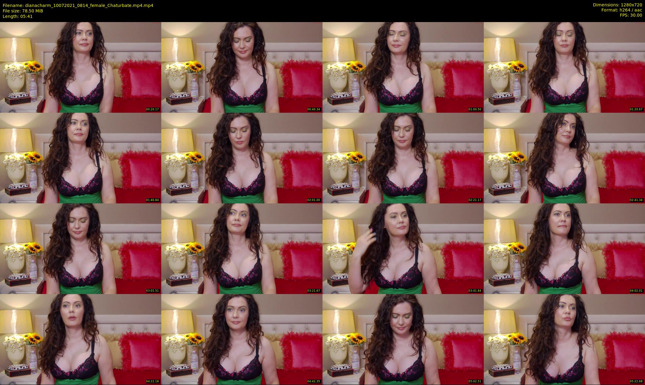 dianacharm — 6 minute Chaturbate female cam show recording, 720p, Jul 10, 2021