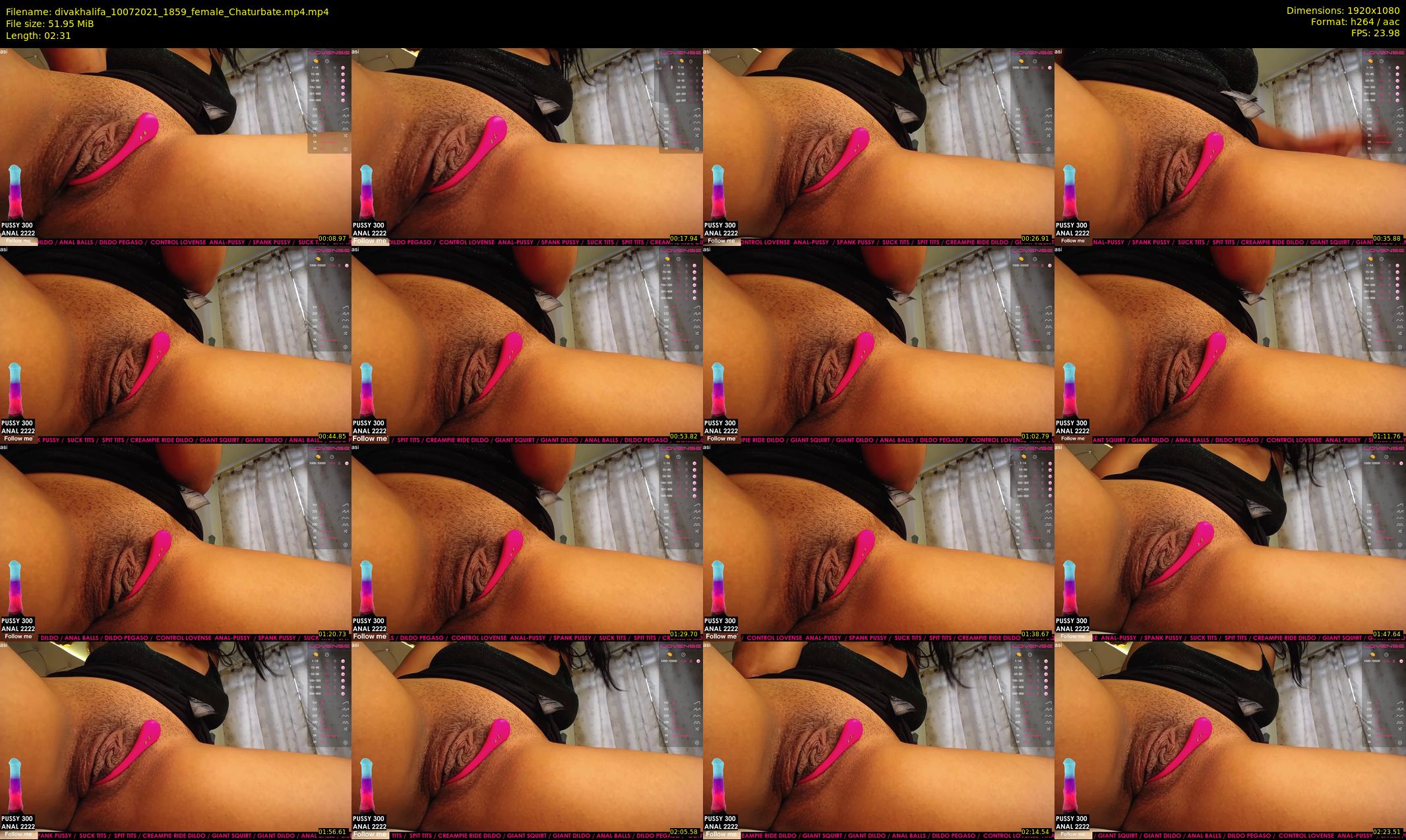 divakhalifa — 3 minute Chaturbate female cam show recording, 1080p, Jul 10, 2021