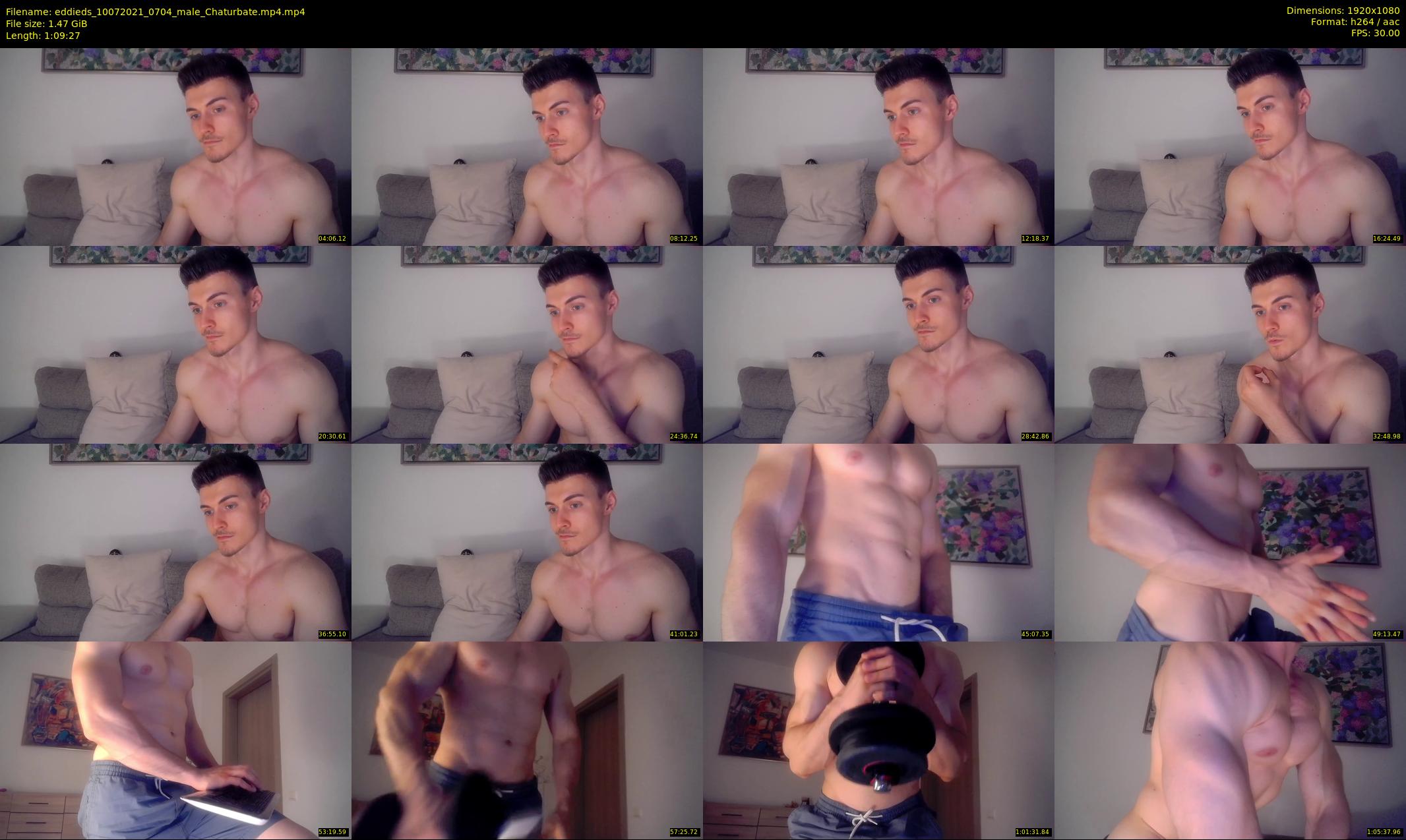 eddieds — 70 minute Chaturbate male cam show recording, 1080p, Jul 10, 2021