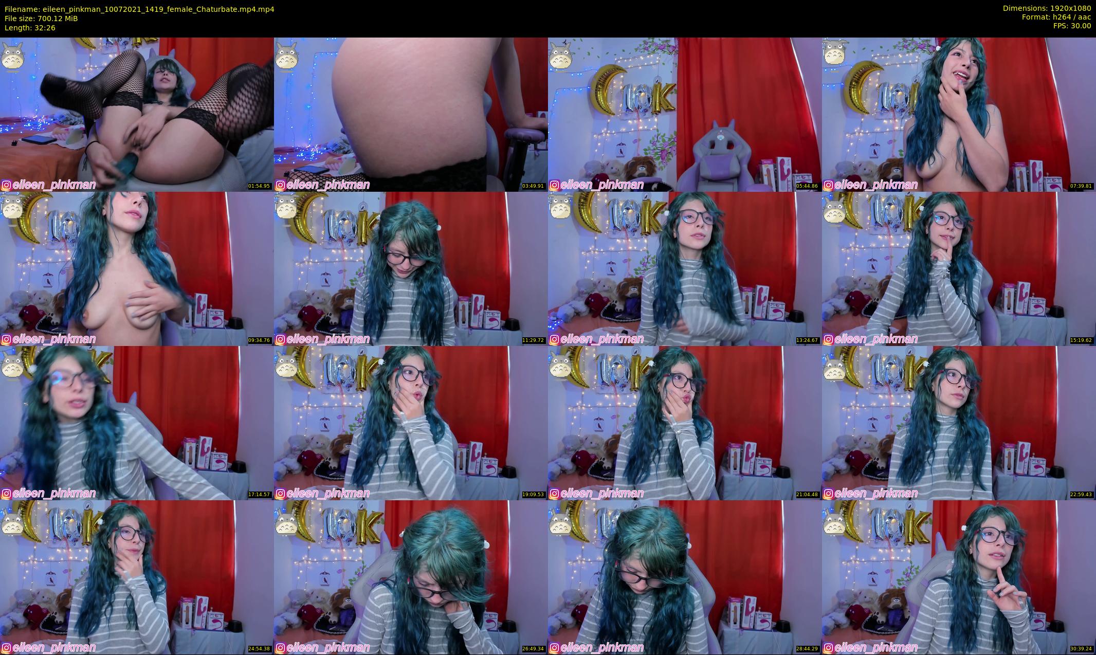 eileen_pinkman — 33 minute Chaturbate female cam show recording, 1080p, Jul 10, 2021