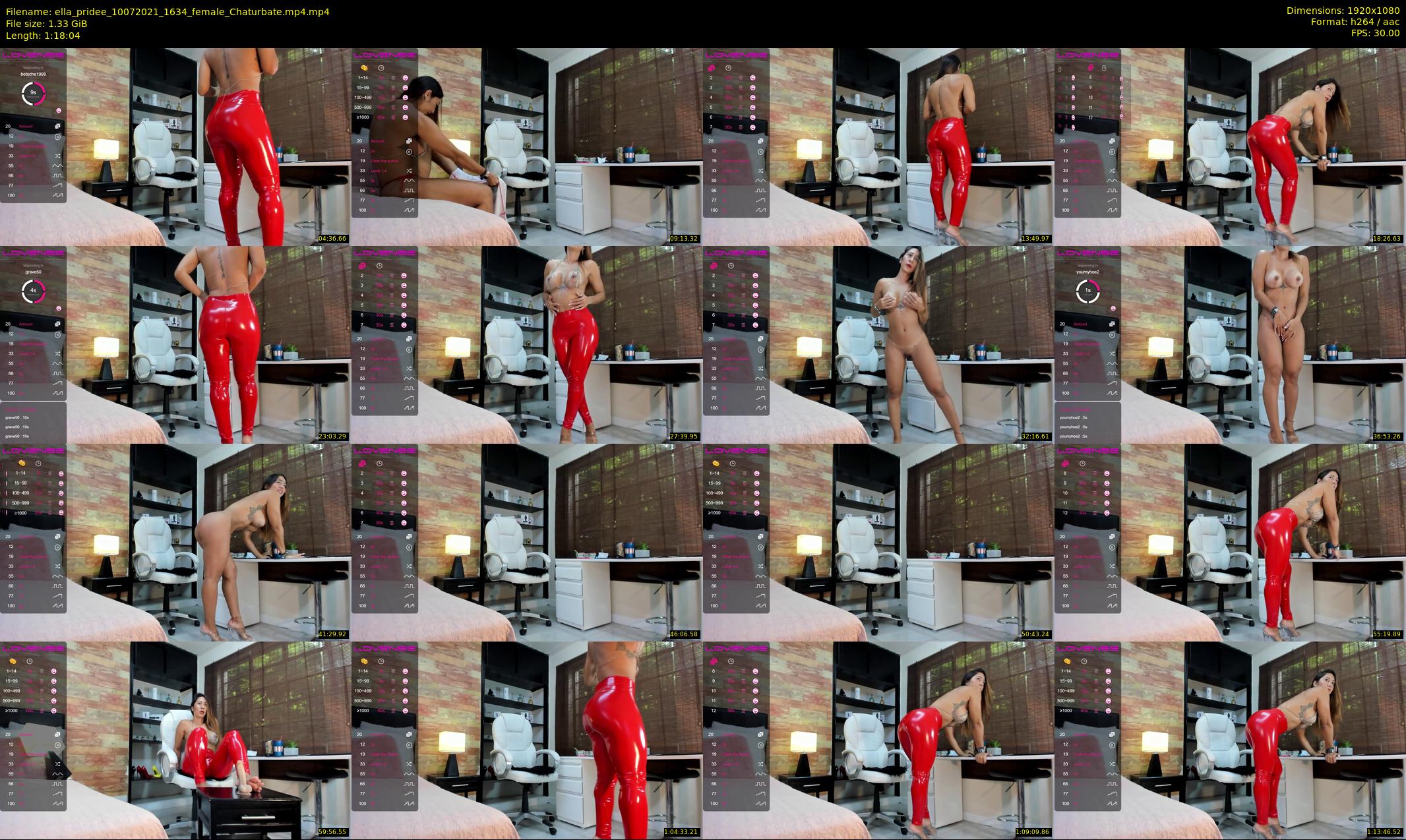 ella_pridee — 79 minute Chaturbate female cam show recording, 1080p, Jul 10, 2021