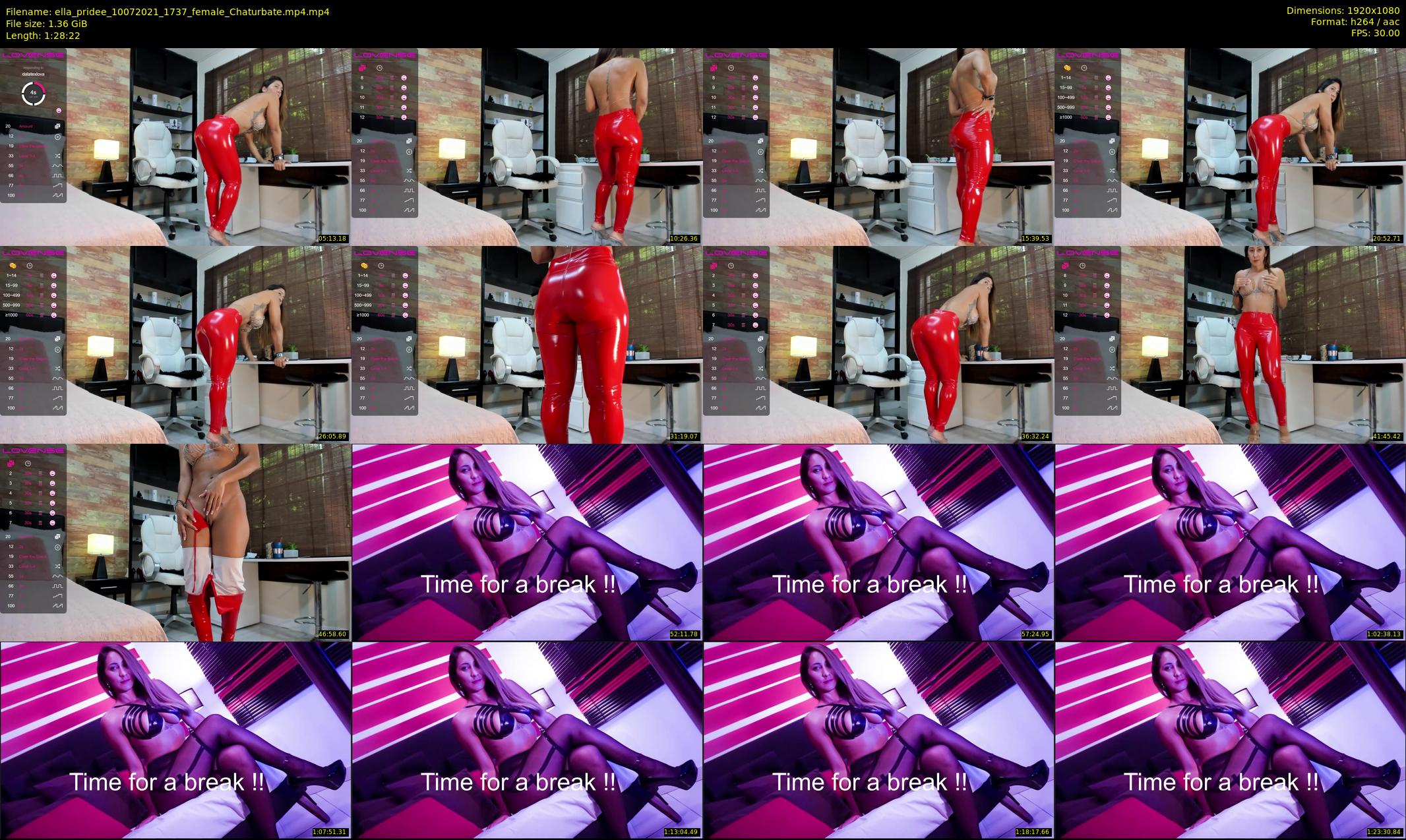 ella_pridee — 89 minute Chaturbate female cam show recording, 1080p, Jul 10, 2021