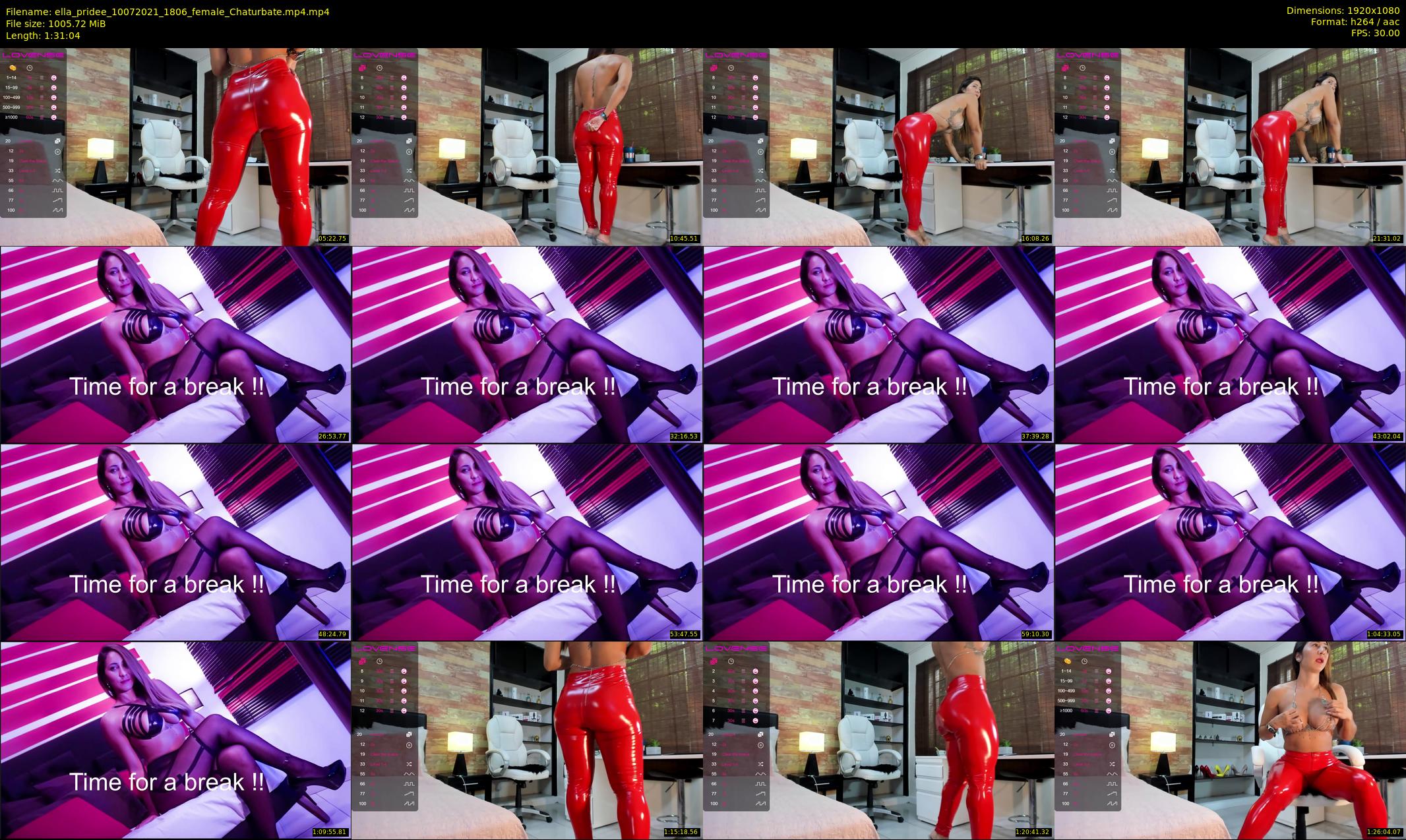 ella_pridee — 92 minute Chaturbate female cam show recording, 1080p, Jul 10, 2021