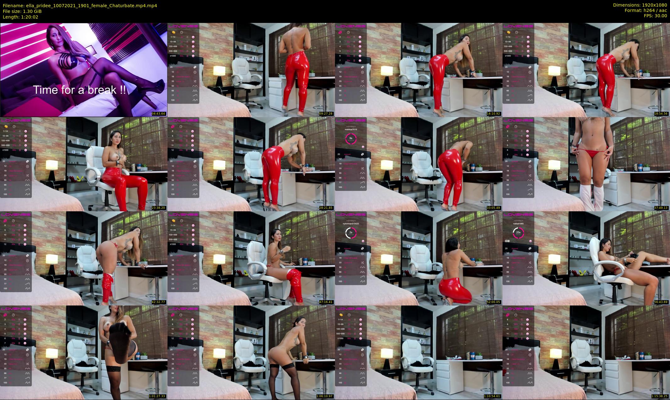 ella_pridee — 81 minute Chaturbate female cam show recording, 1080p, Jul 10, 2021