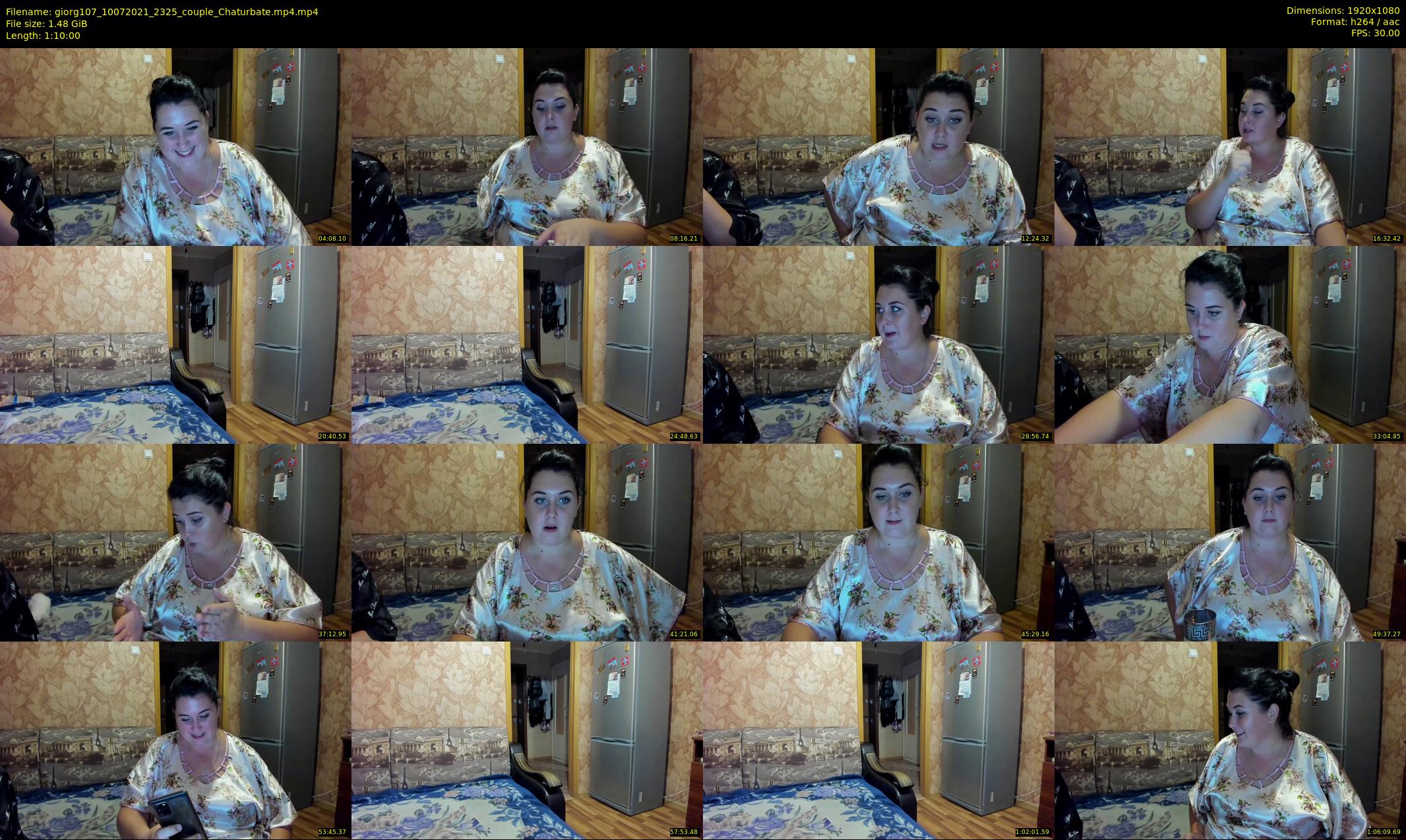 giorg107 — 70 minute Chaturbate couple cam show recording, 1080p, Jul 10, 2021