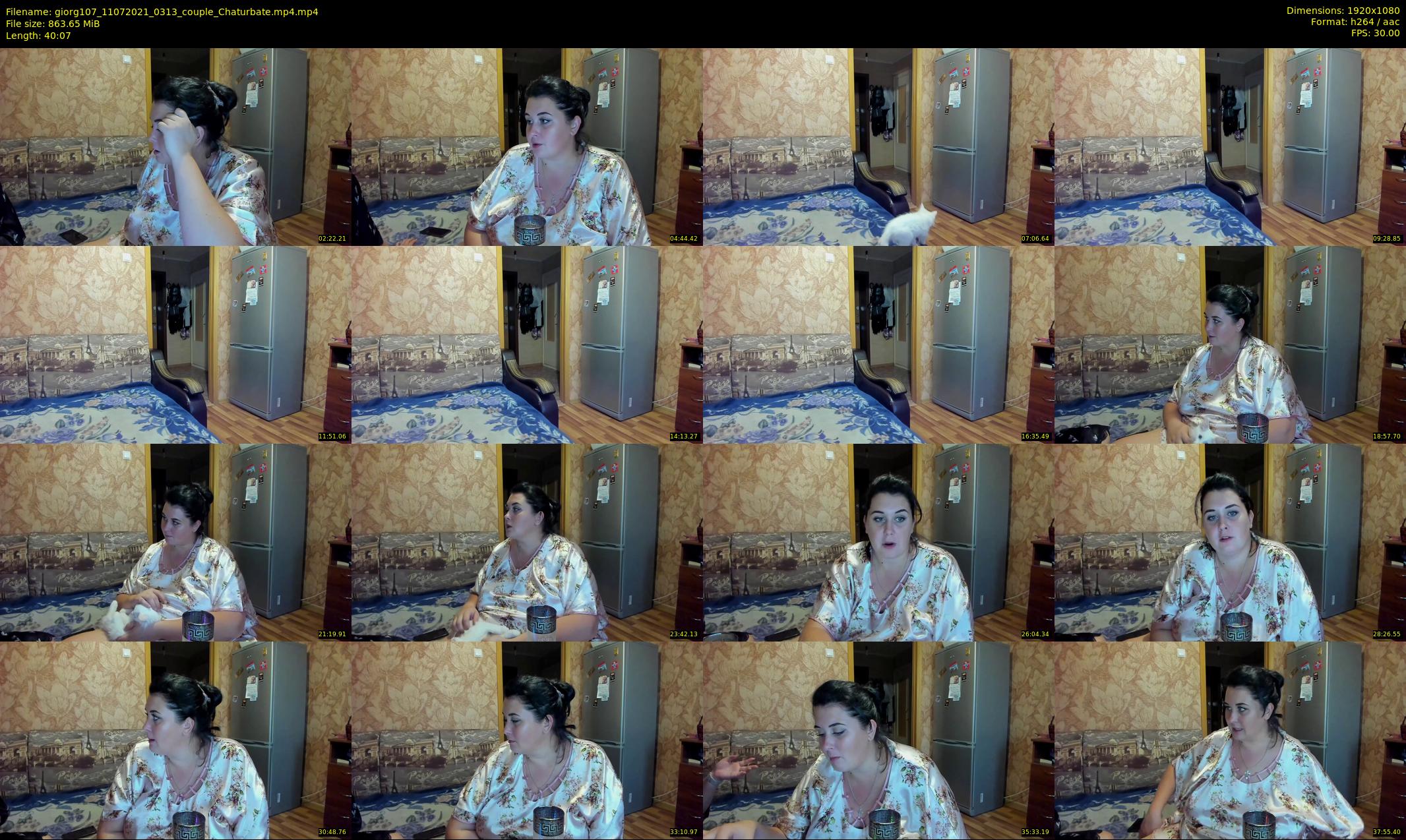 giorg107 — 41 minute Chaturbate couple cam show recording, 1080p, Jul 11, 2021