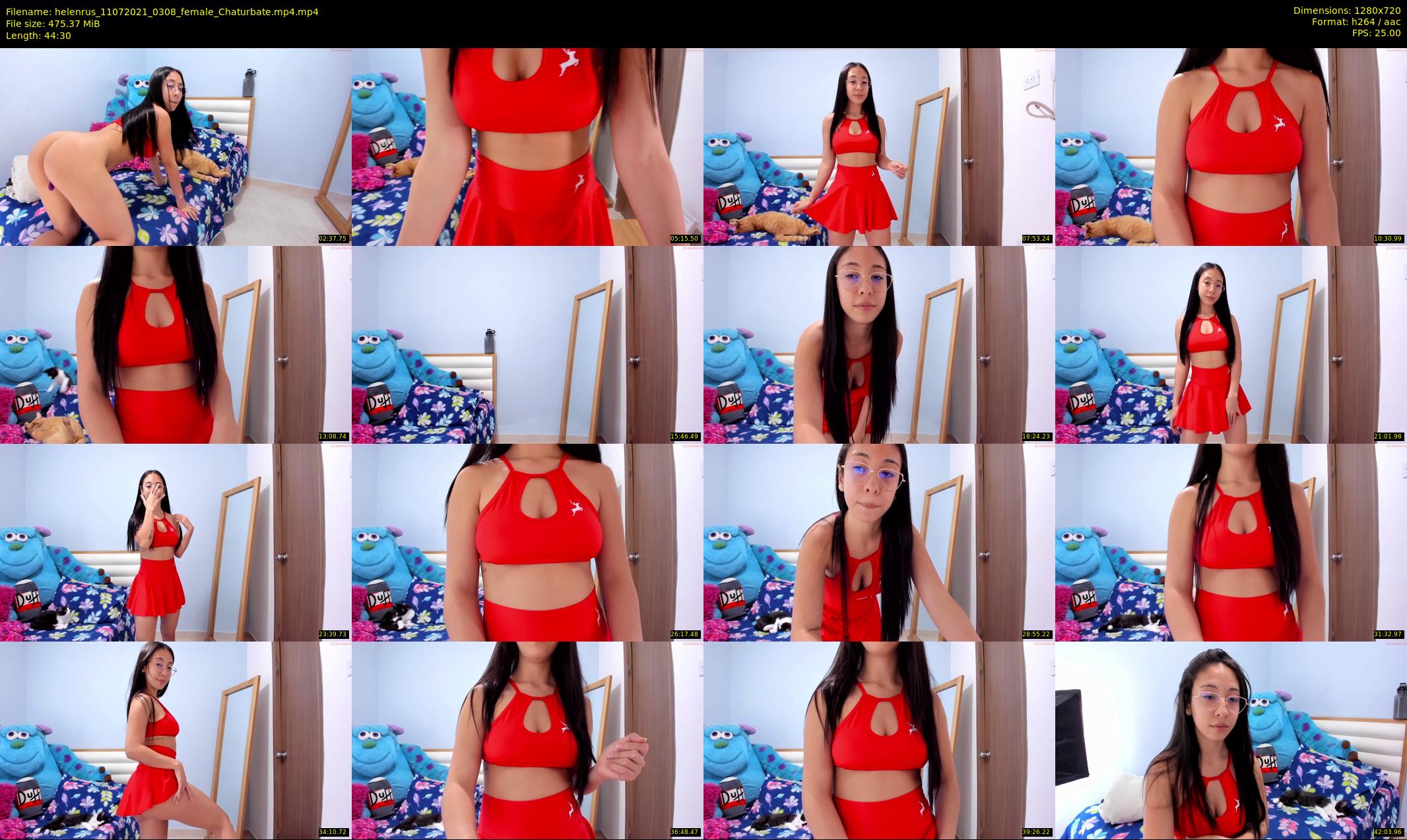 helenrus — 45 minute Chaturbate female cam show recording, 720p, Jul 11, 2021