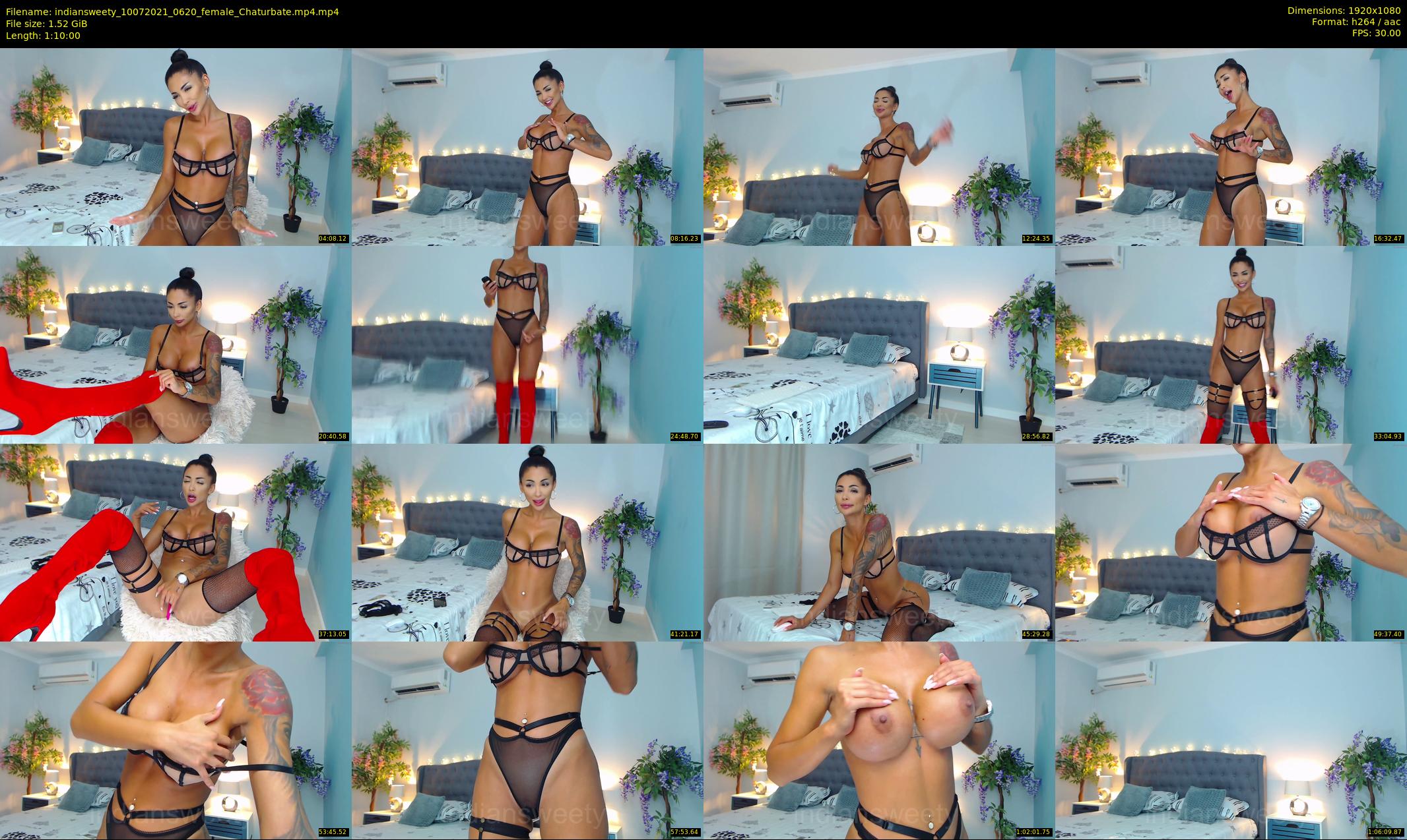 indiansweety — 70 minute Chaturbate female cam show recording, 1080p, Jul 10, 2021