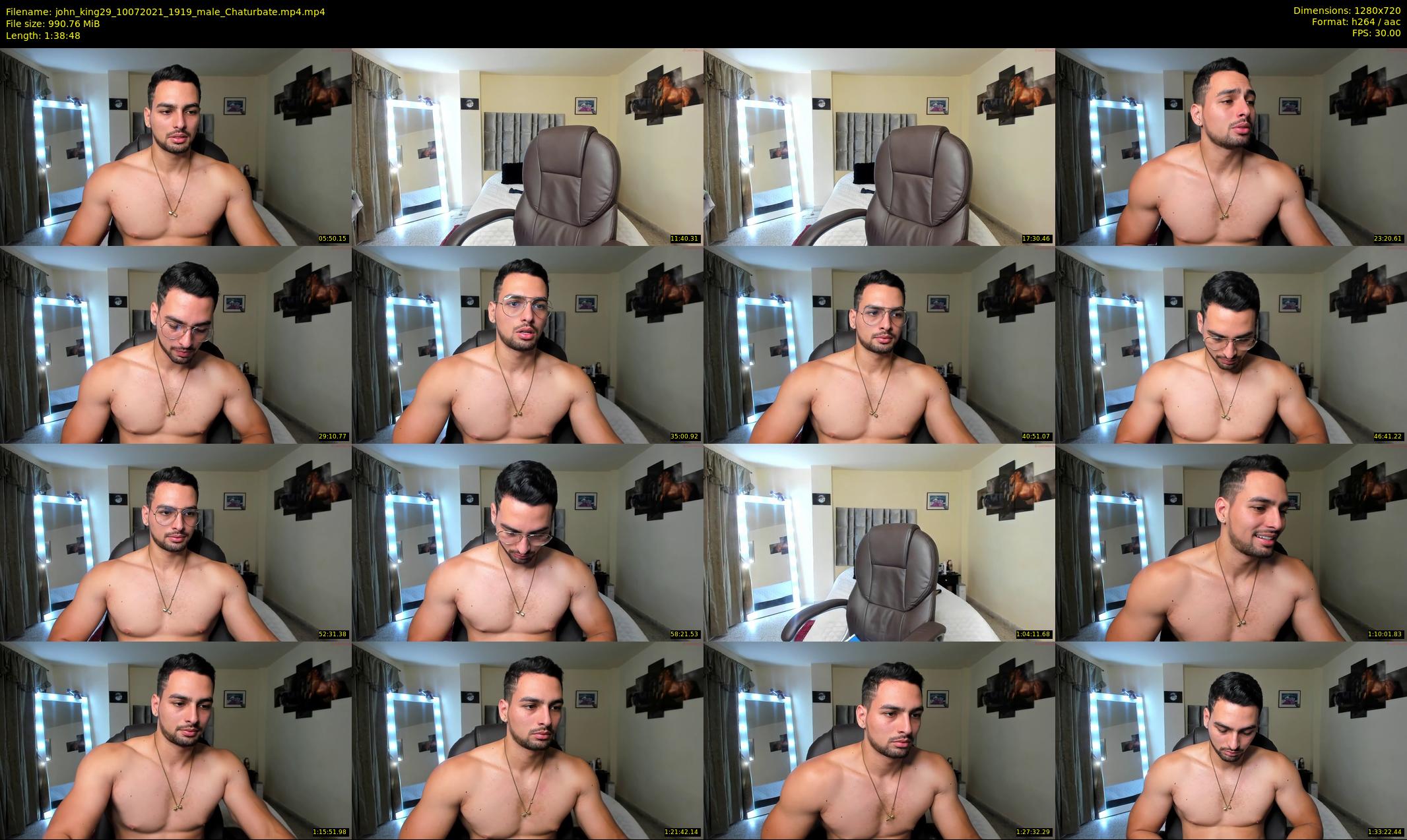 john_king29 — 99 minute Chaturbate male cam show recording, 720p, Jul 10, 2021