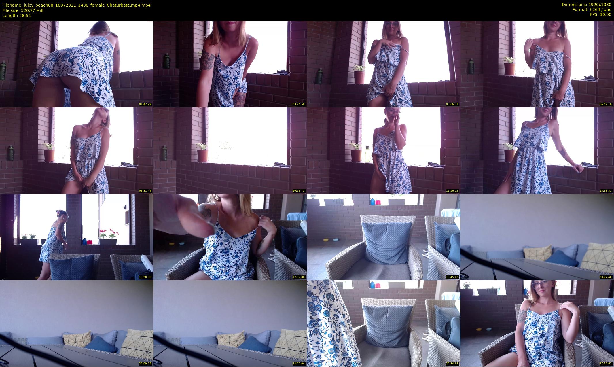 juicy_peach88 — 29 minute Chaturbate female cam show recording, 1080p, Jul 10, 2021