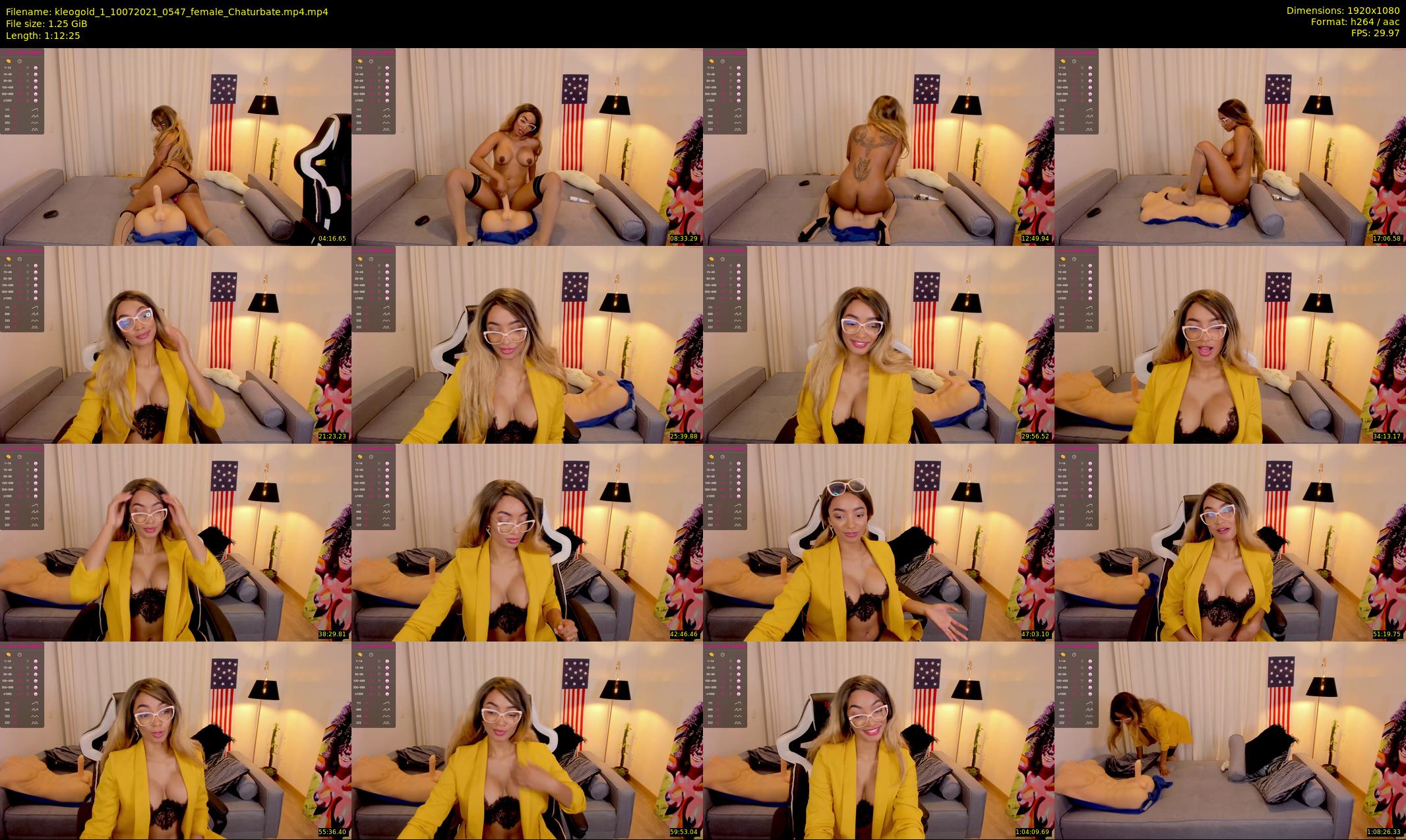 kleogold_1 — 73 minute Chaturbate female cam show recording, 1080p, Jul 10, 2021